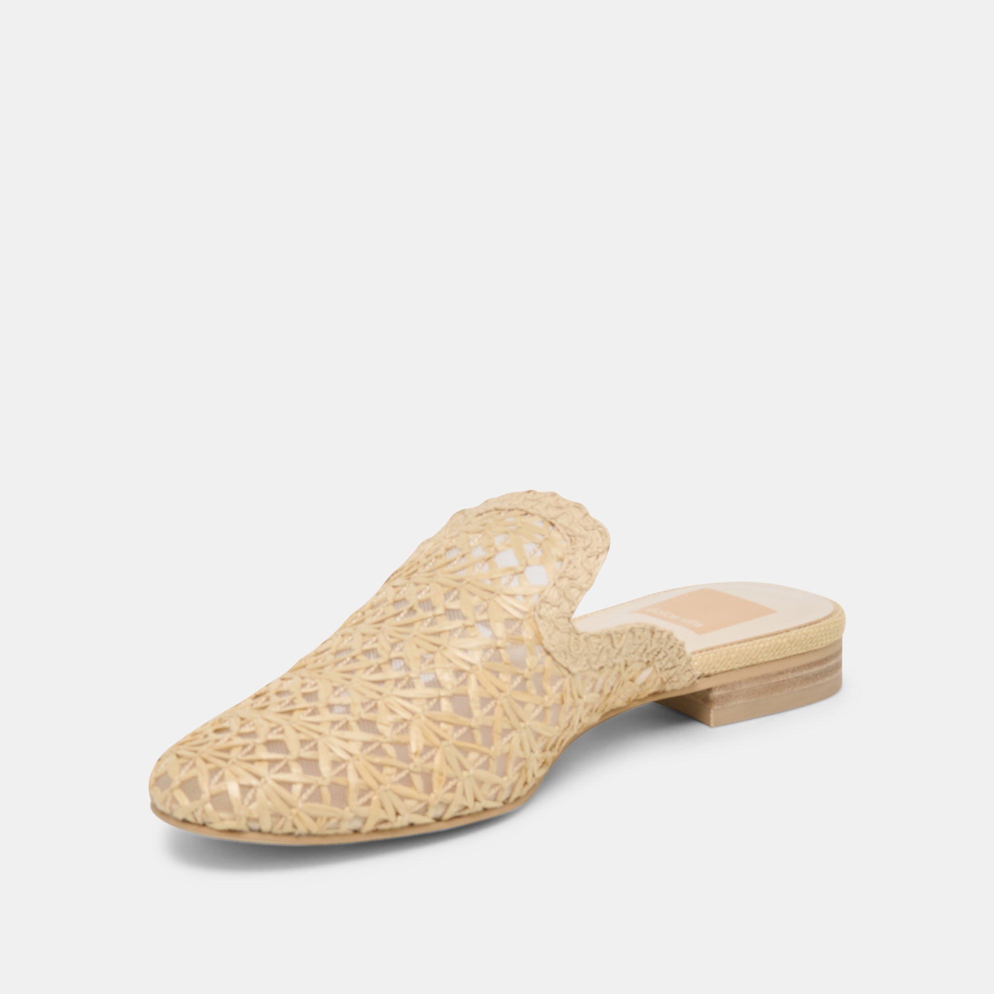 KIRT FLATS LT NATURAL CROSS HATCH RAFFIA - Image 4