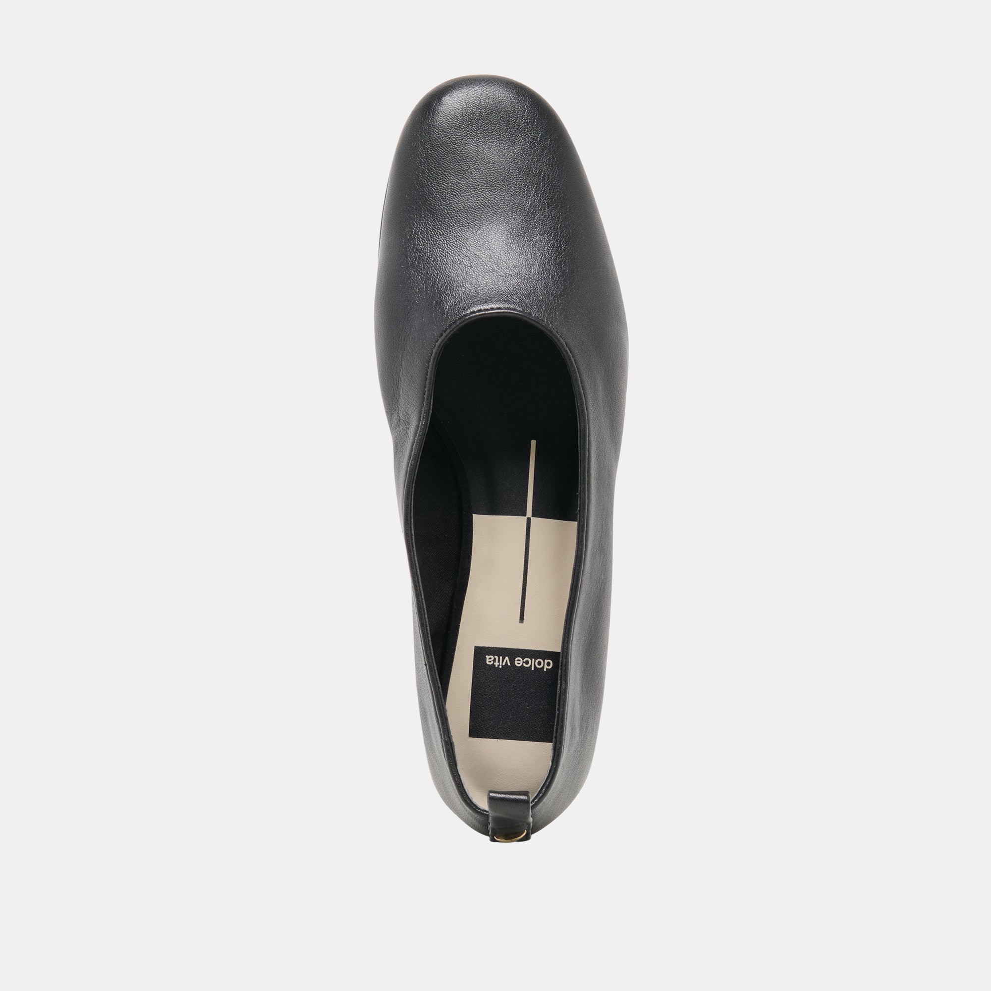 KORY BALLET FLATS BLACK LEATHER - Image 8