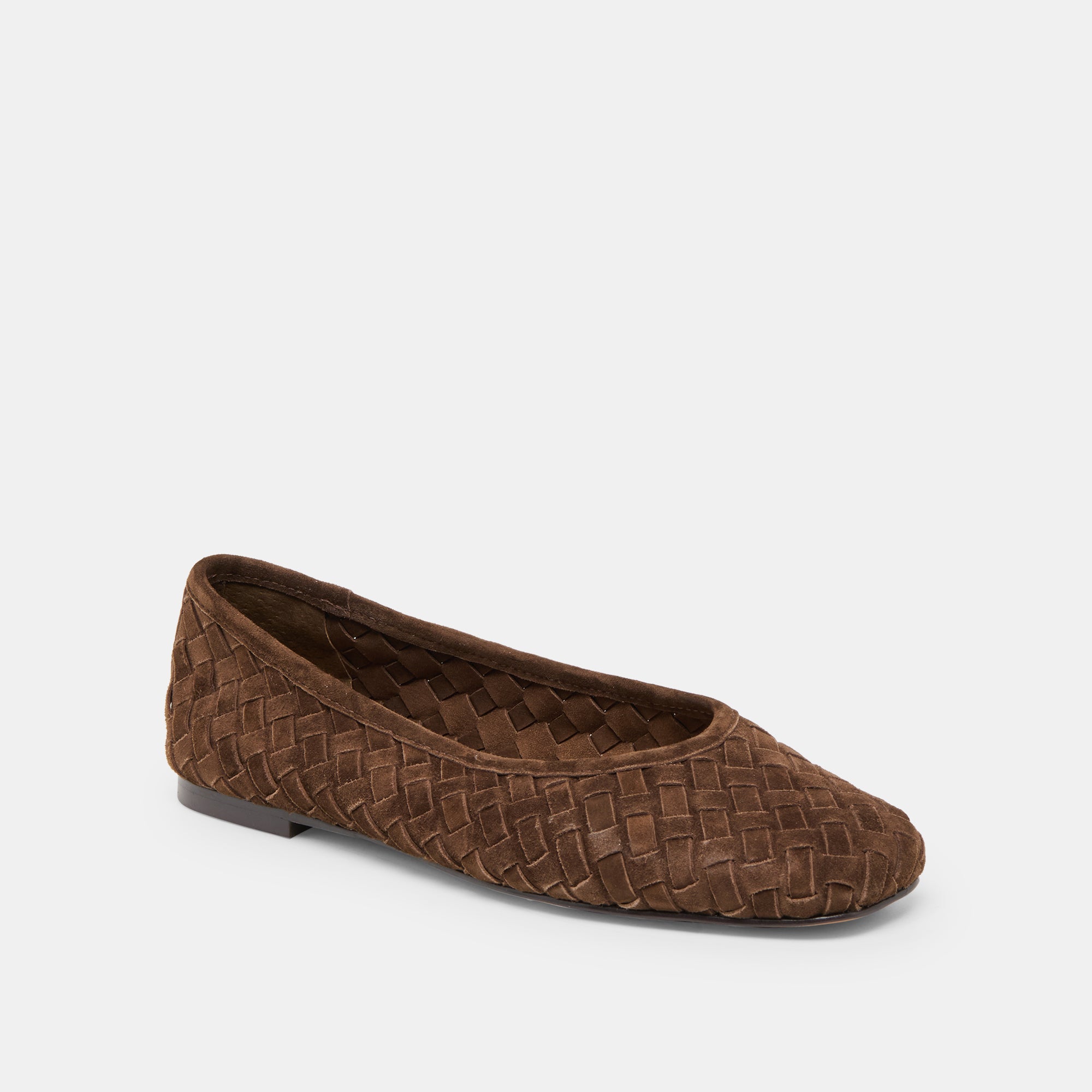 KOY BALLET FLATS DK BROWN SUEDE - Image 2