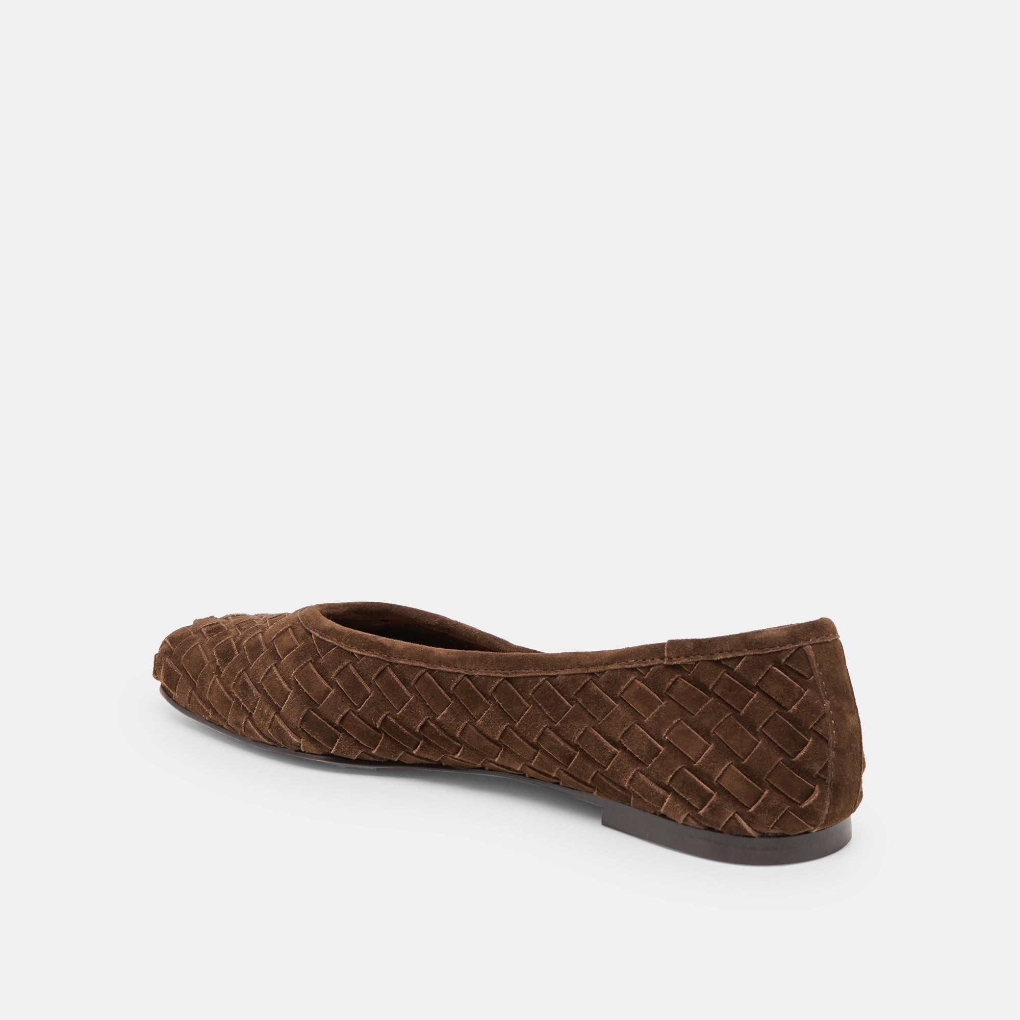 KOY BALLET FLATS DK BROWN SUEDE - Image 5