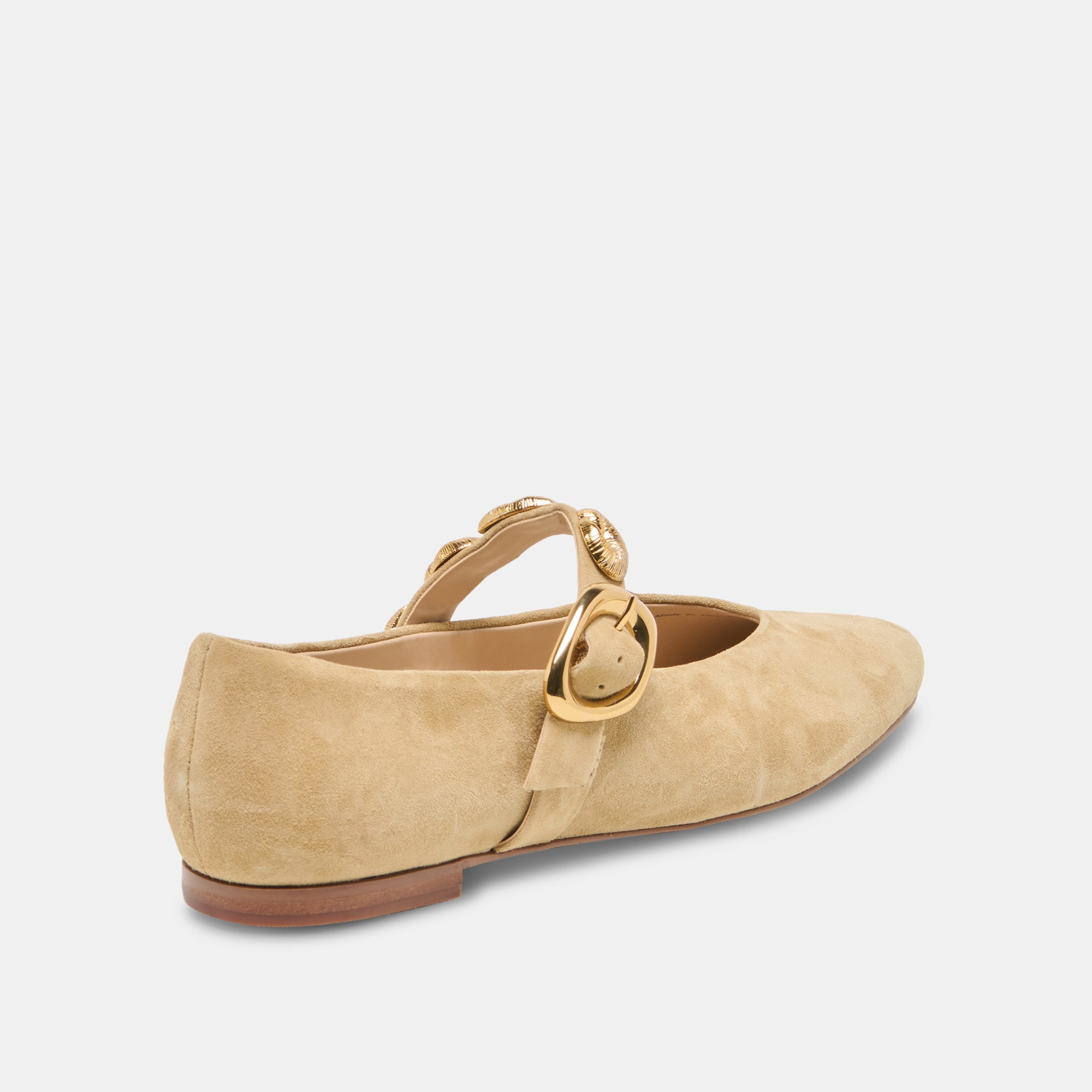 LOREE BALLET FLATS DESERT TAUPE SUEDE - Image 3