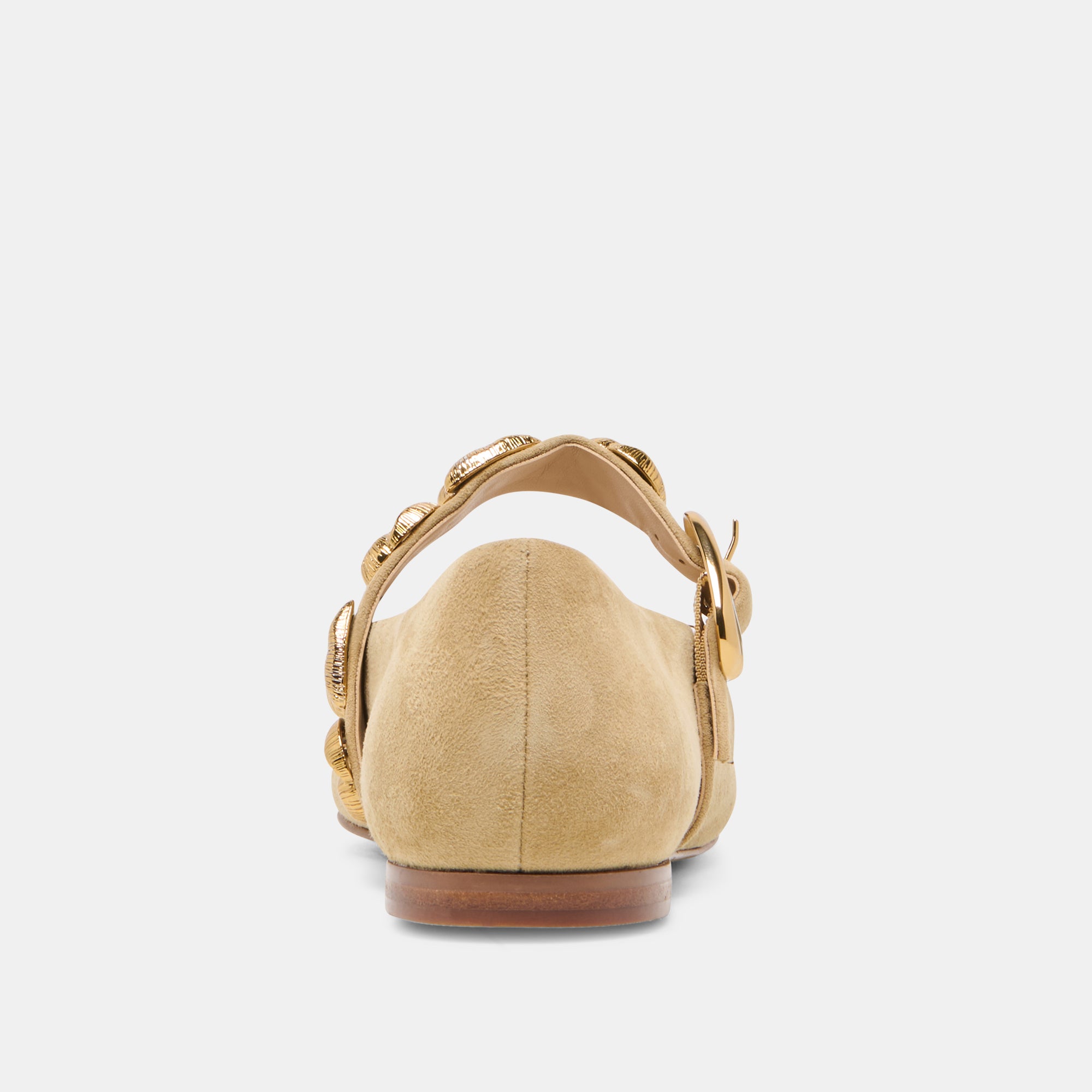 LOREE BALLET FLATS DESERT TAUPE SUEDE - Image 7