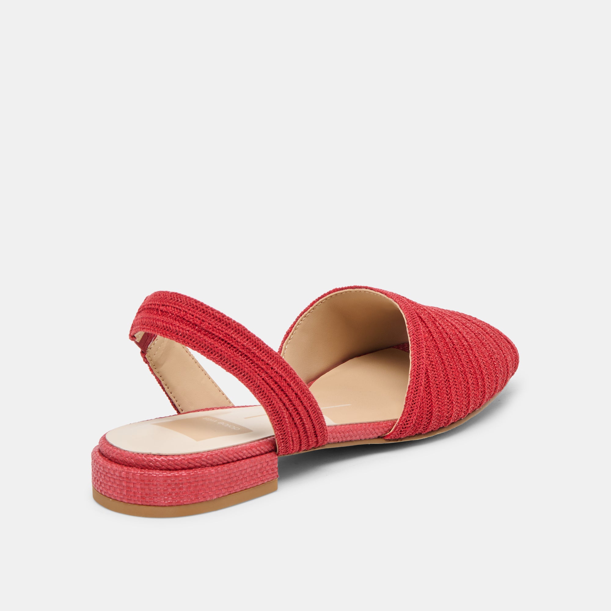 MARZY SANDALS RED RAFFIA - Image 3