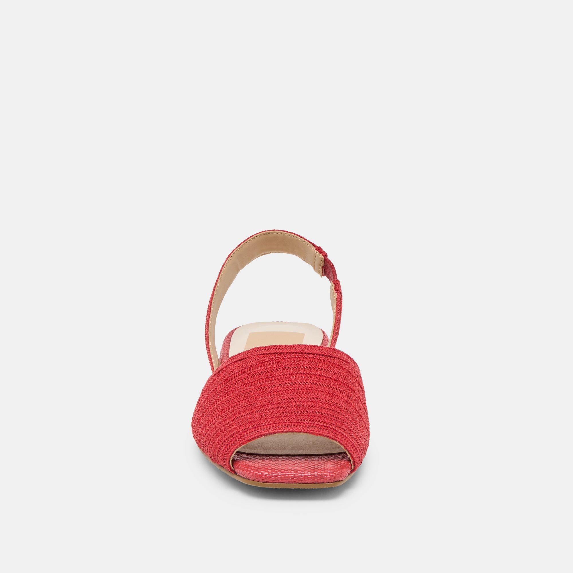 MARZY SANDALS RED RAFFIA - Image 6