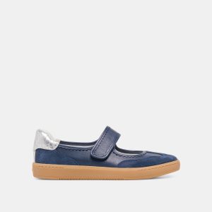 NANET SNEAKERS DK NAVY LEATHER