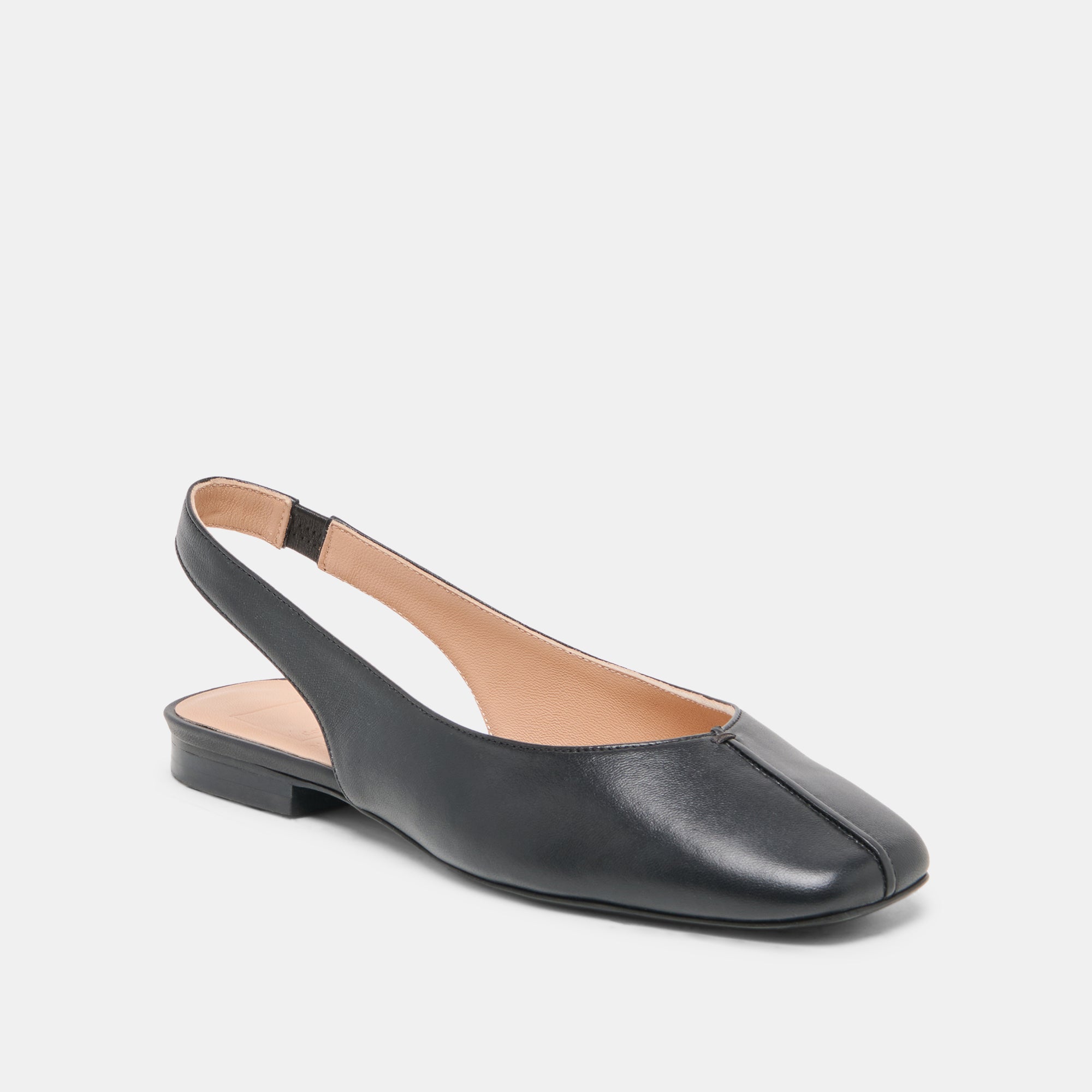 NEKKI FLATS BLACK LEATHER - Image 2