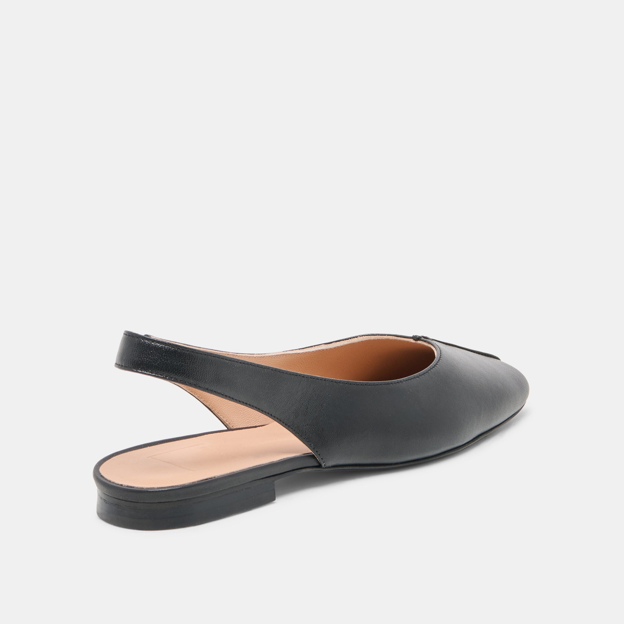 NEKKI FLATS BLACK LEATHER - Image 3