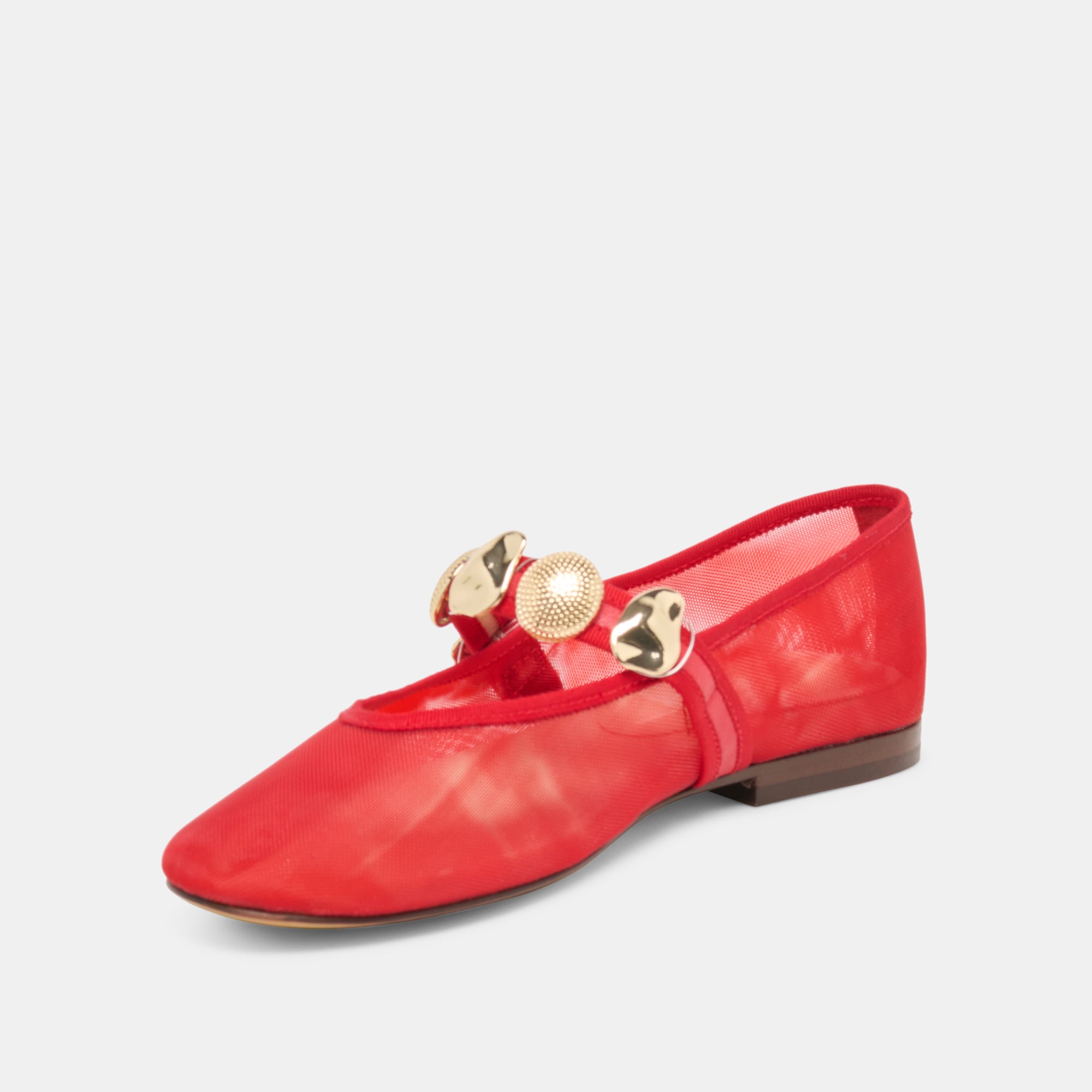 RELAN MESH BALLET FLATS CHILI MESH - Image 4
