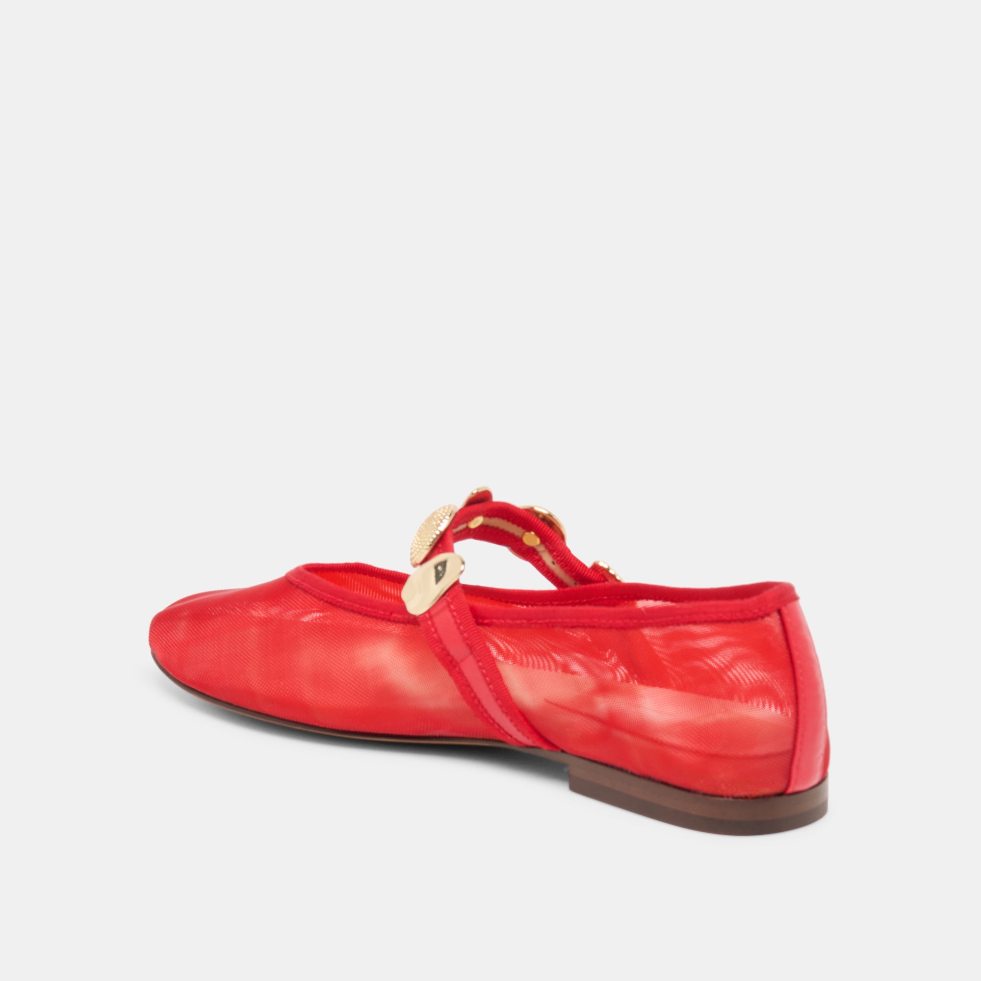 RELAN MESH BALLET FLATS CHILI MESH - Image 5