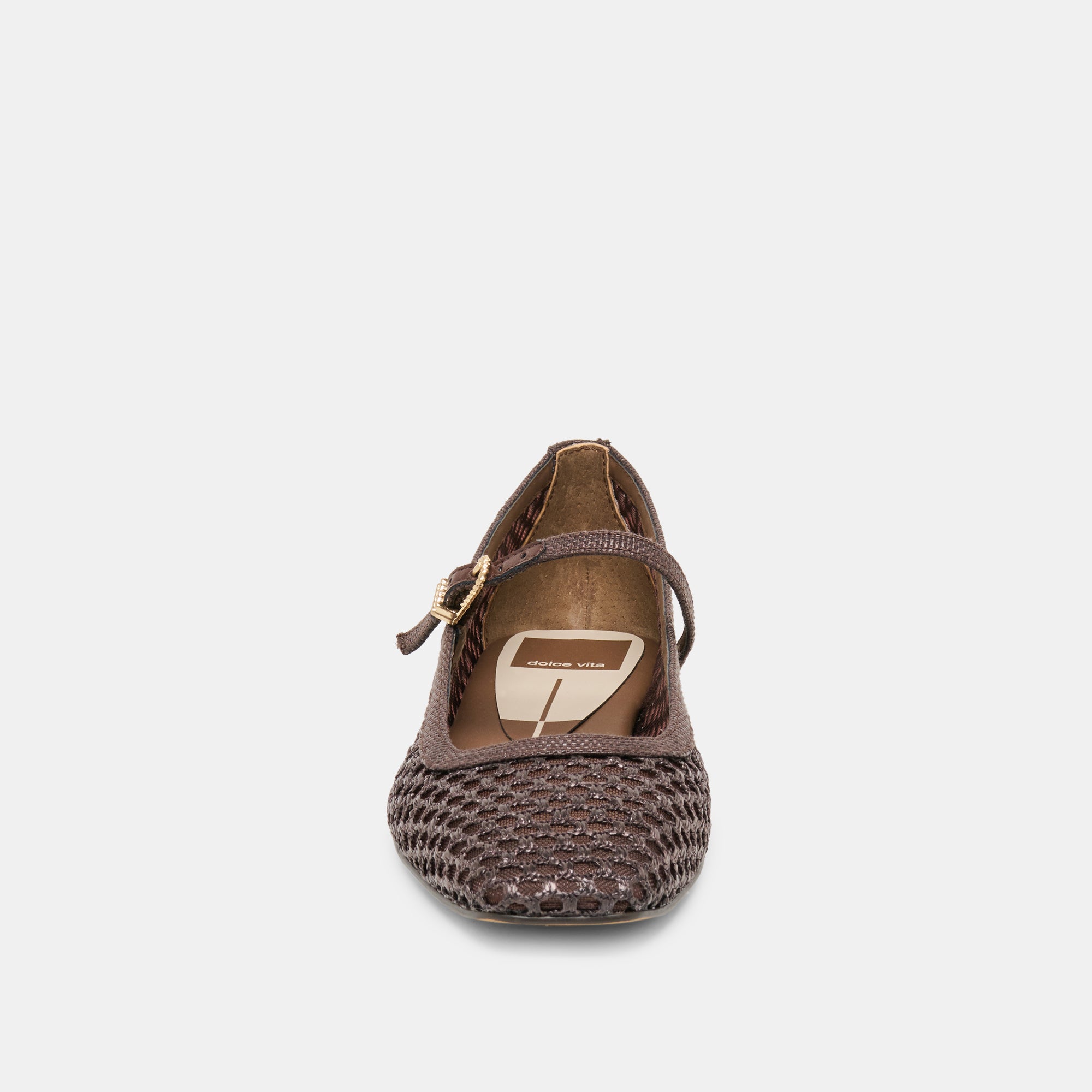 REYES BALLET FLATS CHOCOLATE WOVEN RAFFIA - Image 9