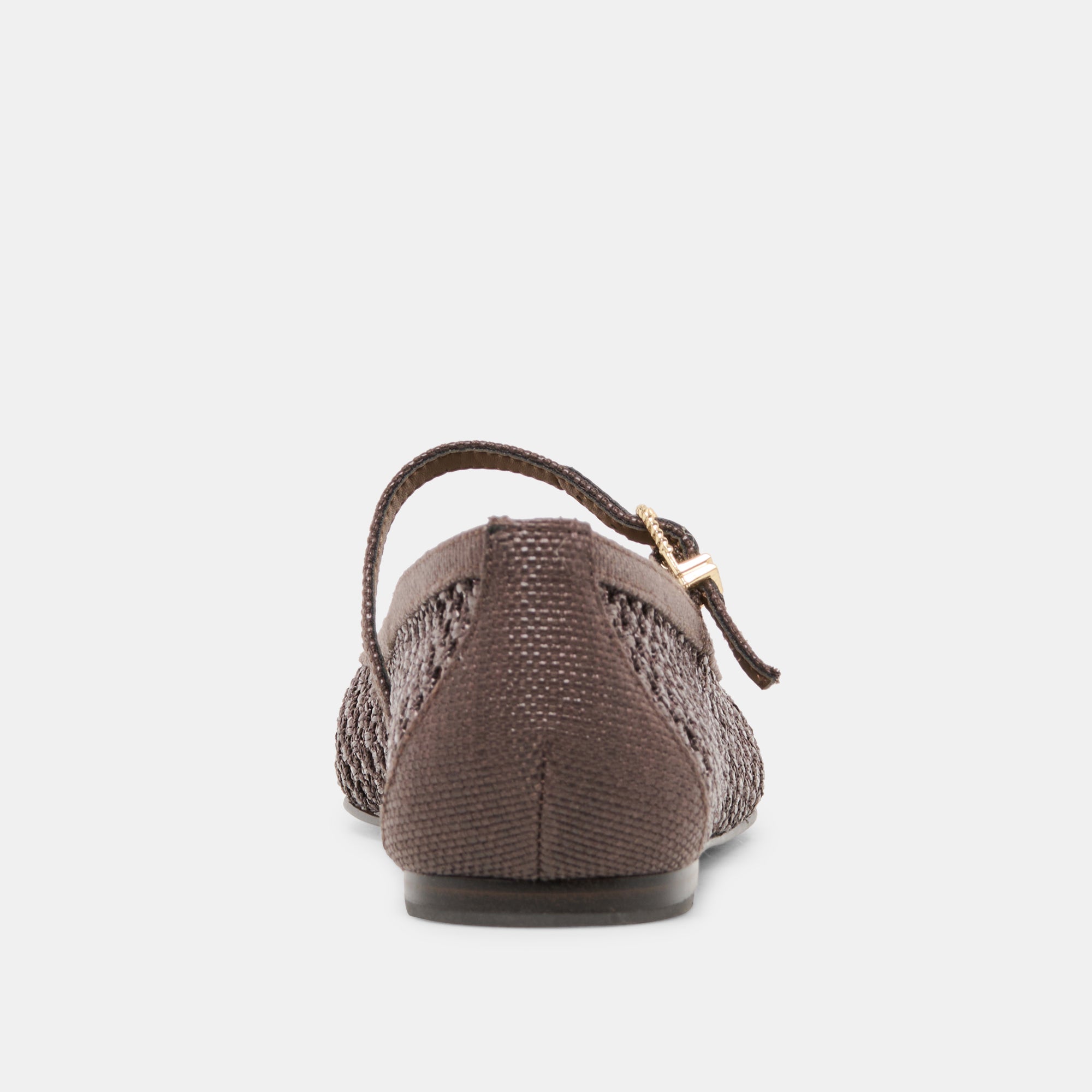 REYES BALLET FLATS CHOCOLATE WOVEN RAFFIA - Image 10