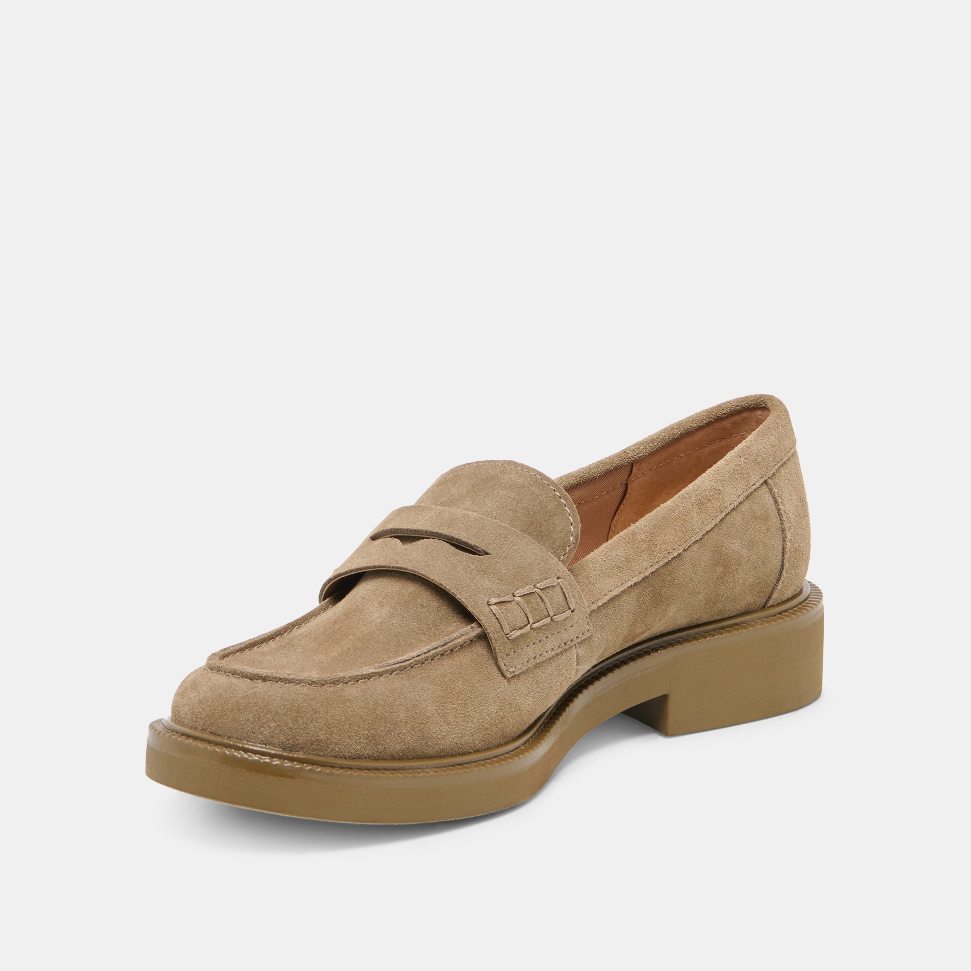 TIGGY LOAFERS OLIVE SUEDE - Image 4