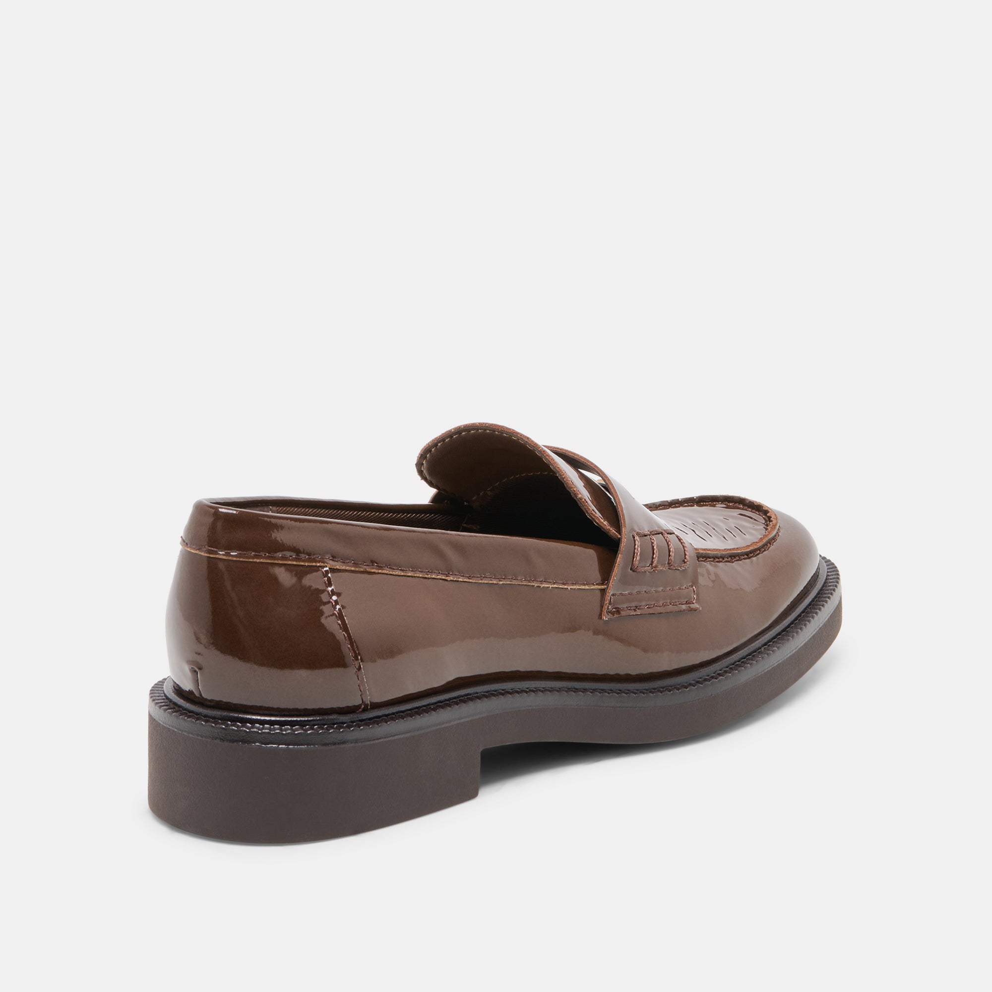 TIGGY LOAFERS WALNUT CRINKLE PATENT - Image 3