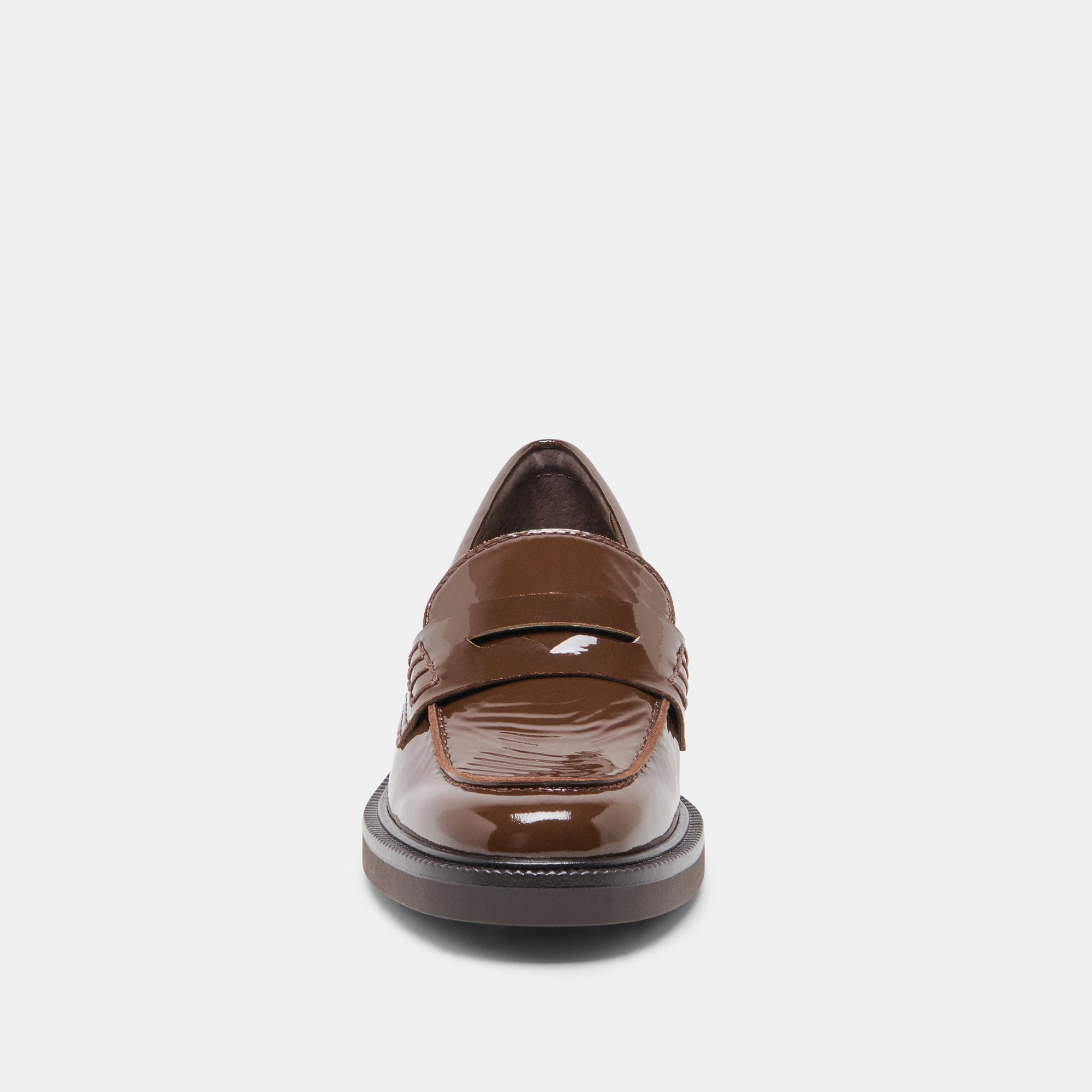 TIGGY LOAFERS WALNUT CRINKLE PATENT - Image 6