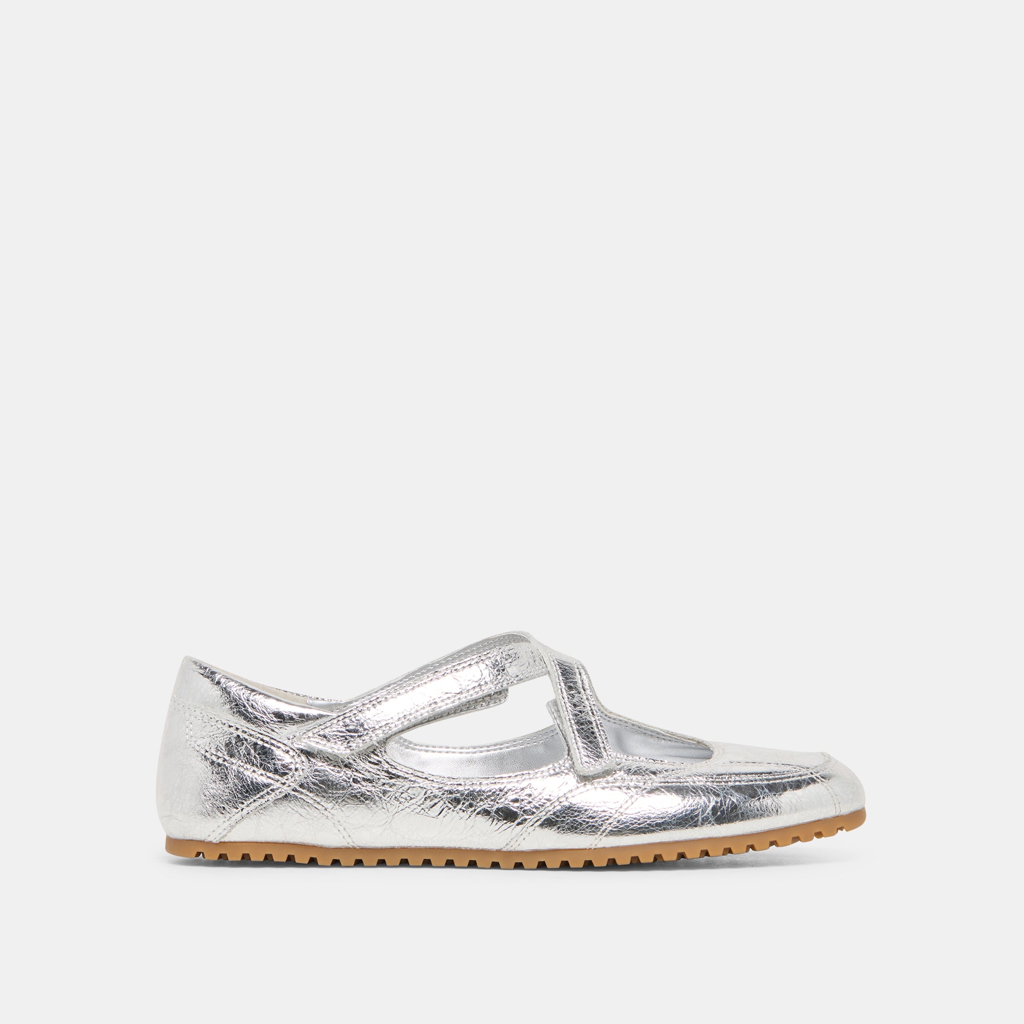 YONO SNEAKERS SILVER DISTRESSED LEATHER