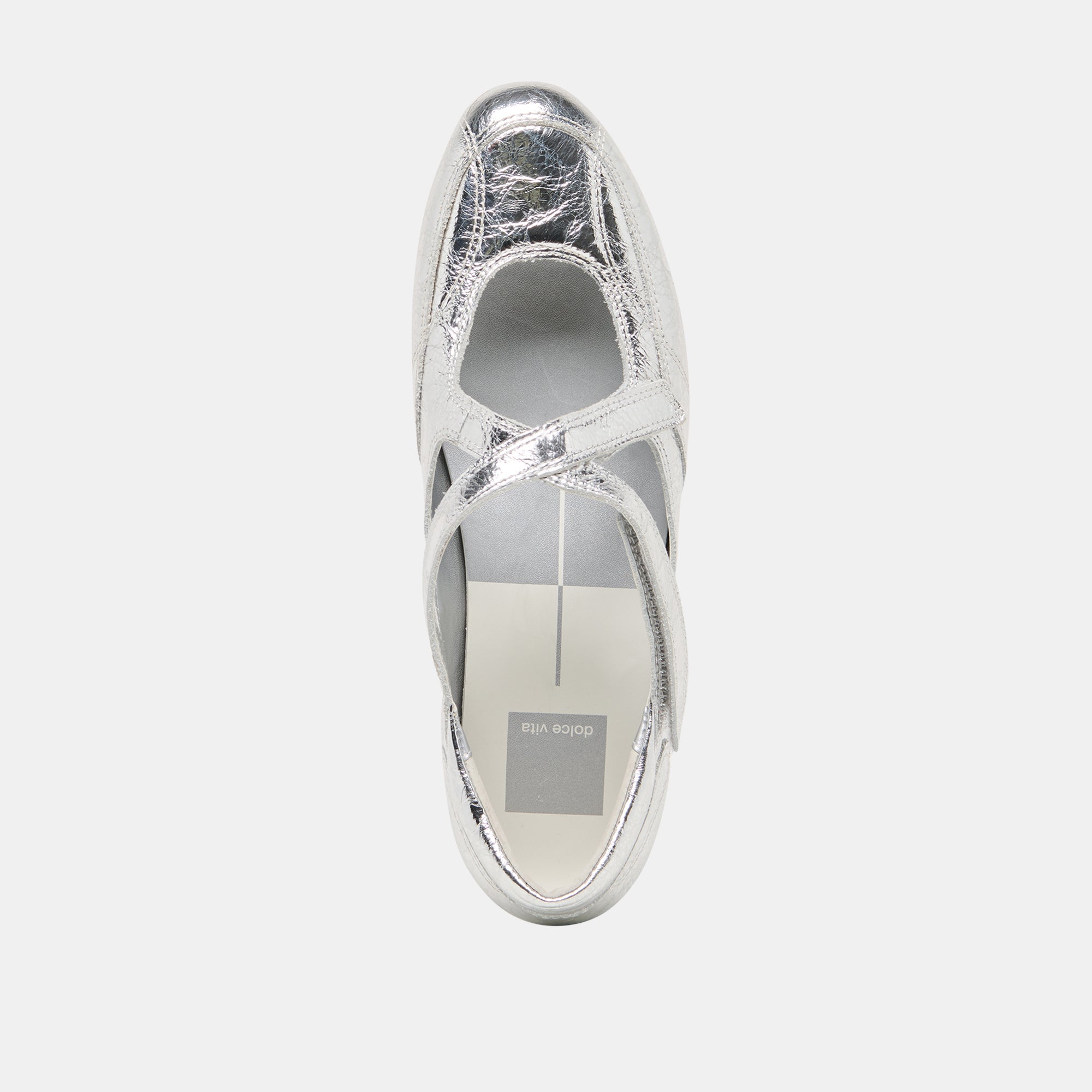 YONO SNEAKERS SILVER DISTRESSED LEATHER - Image 8