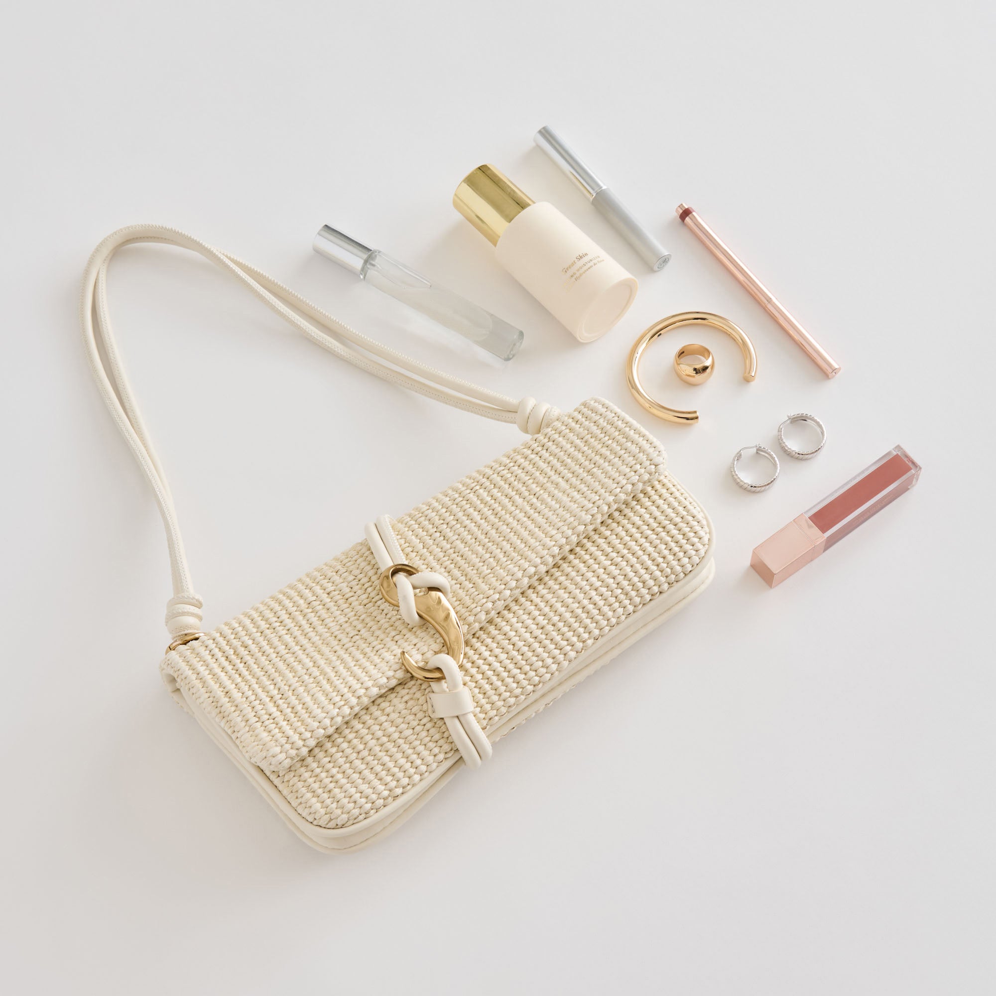 ALICE SHOULDER BAG NATURAL RAFFIA - Image 5