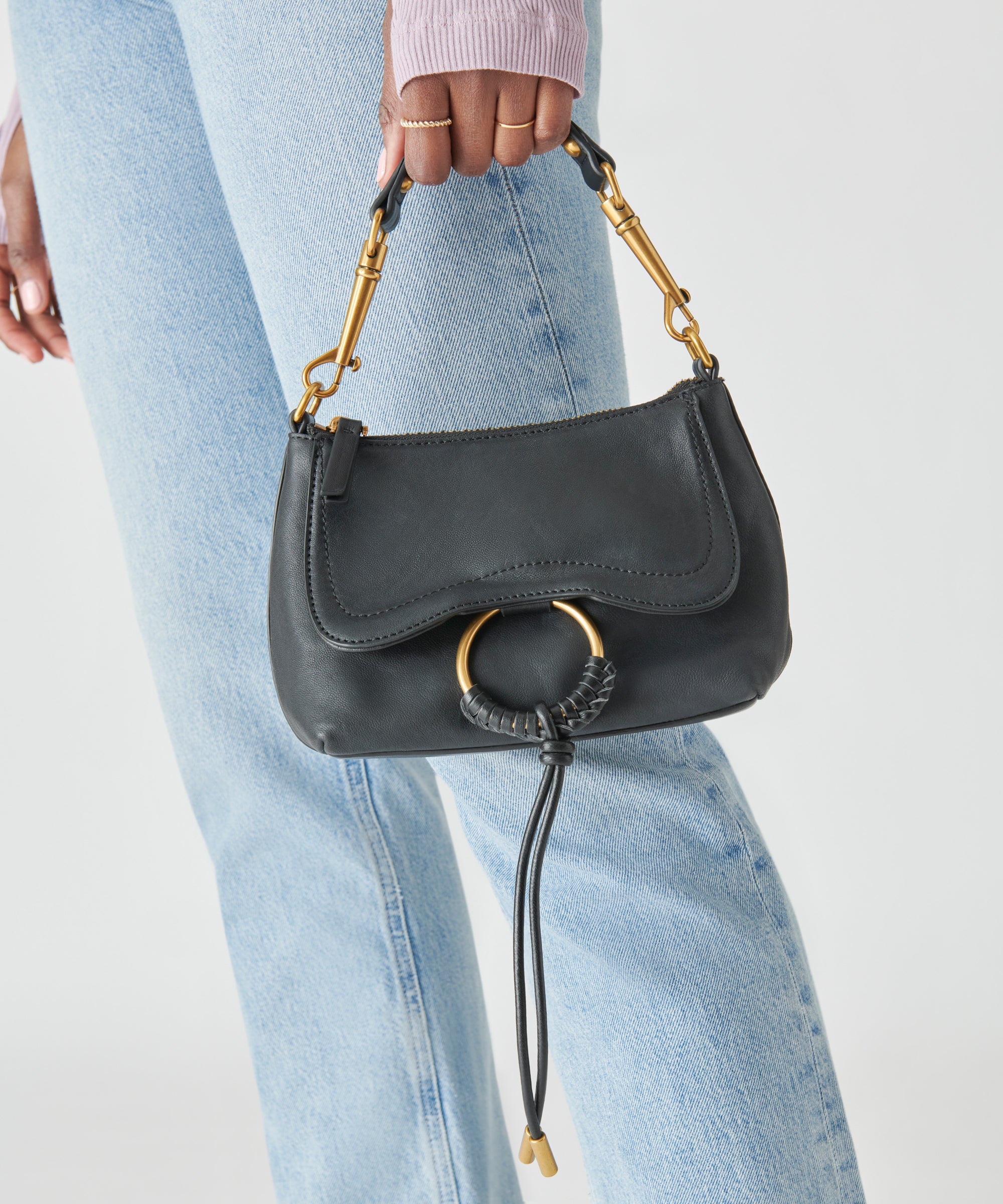 JOLENE CROSSBODY BLACK LEATHER - Image 8
