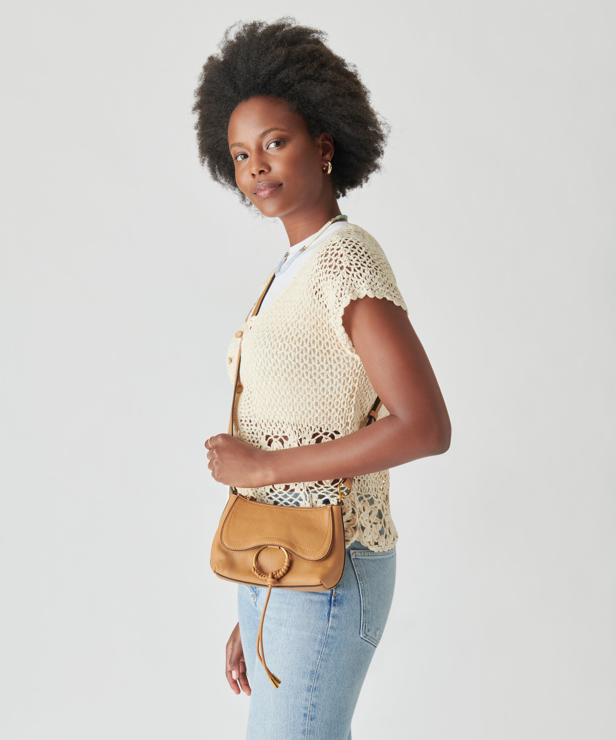 JOLENE CROSSBODY WHISKEY LEATHER - Image 2