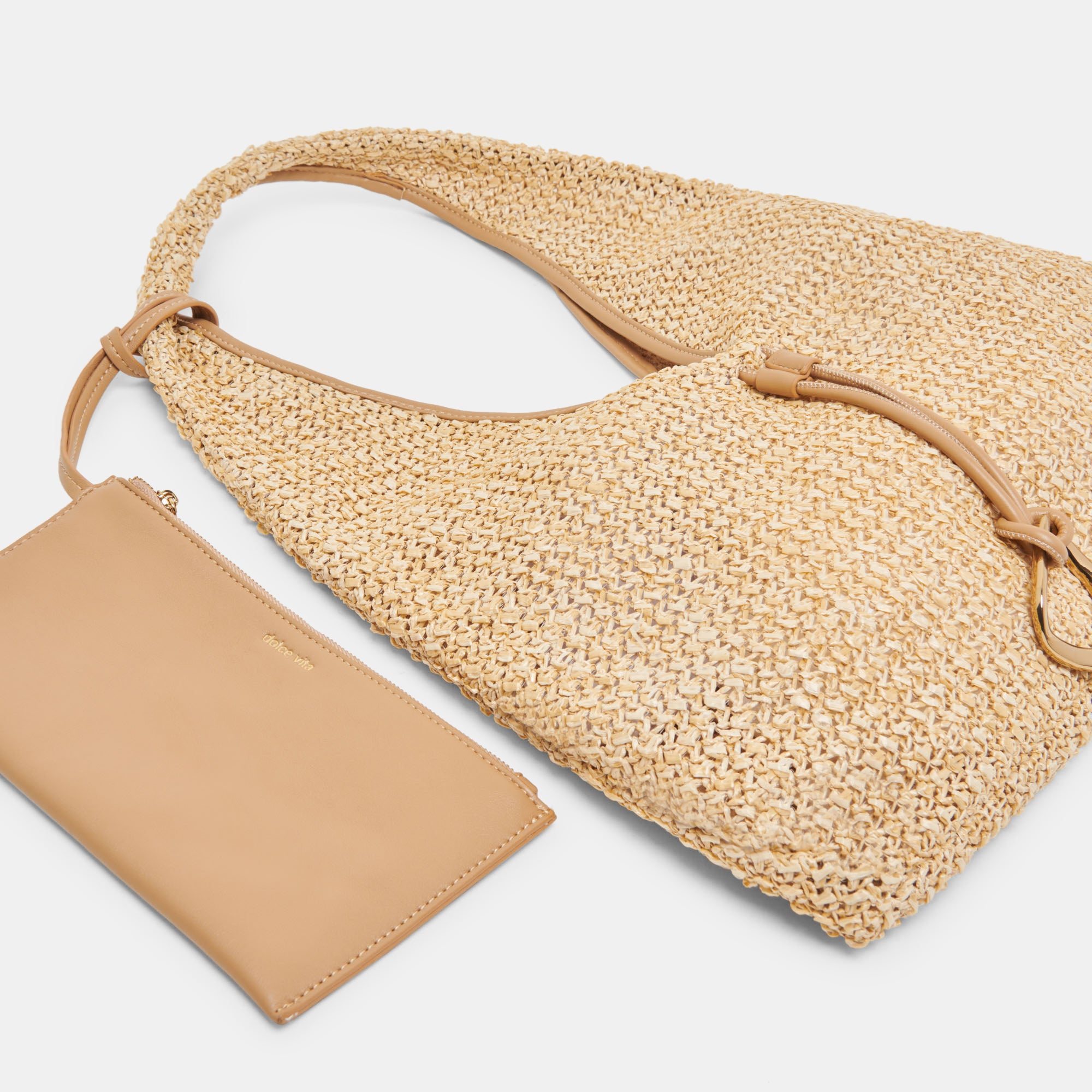 MISSIE TOTE NATURAL RAFFIA - Image 3