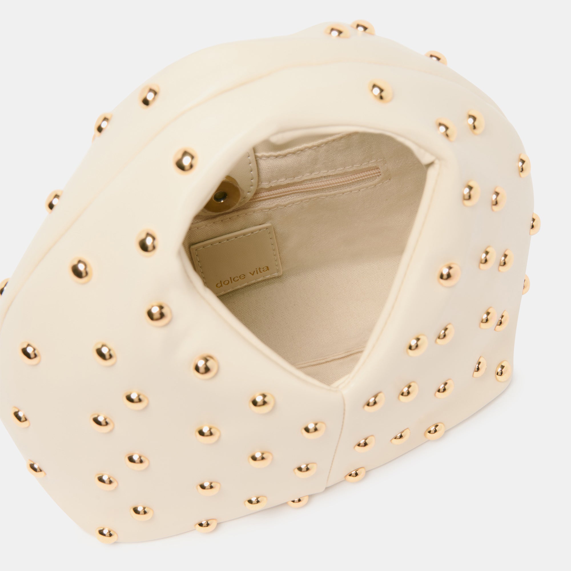 DAHLIA HANDBAG CREAM STELLA - Image 7