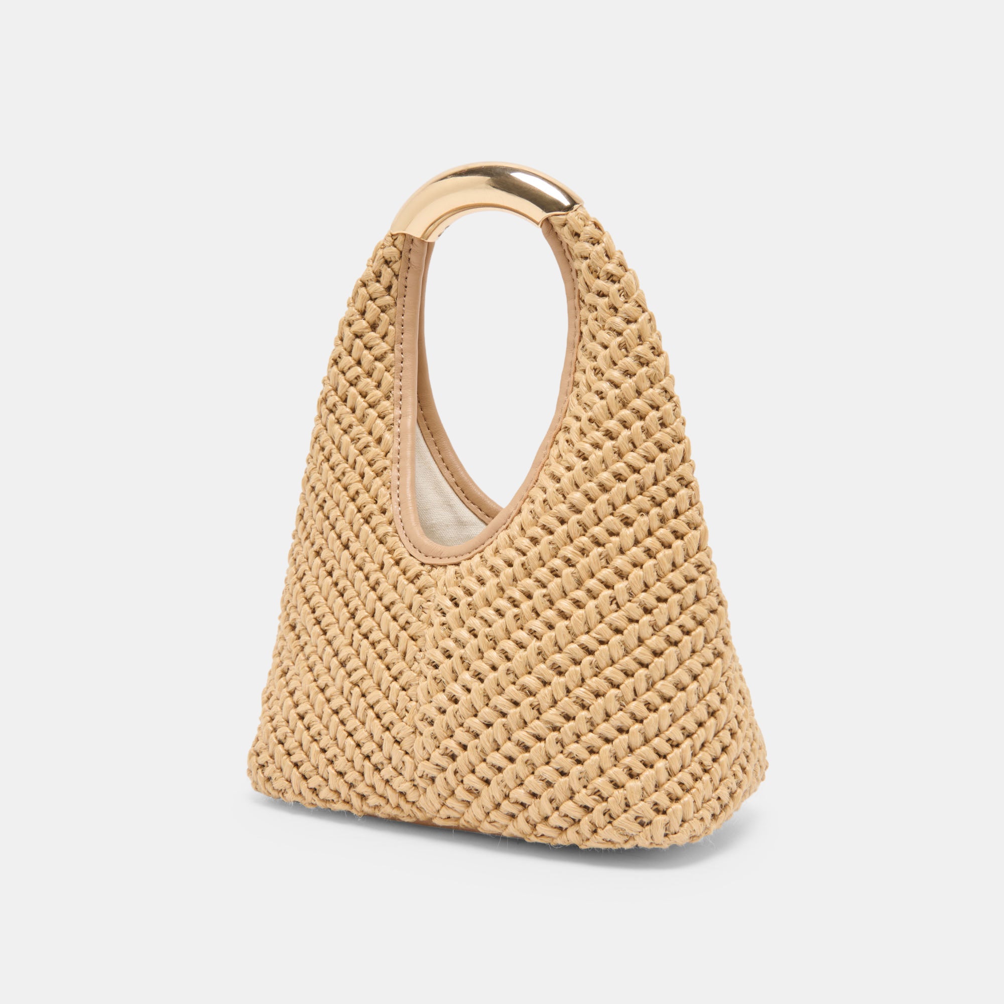 EVELISE MINI HANDBAG NATURAL RAFFIA - Image 4