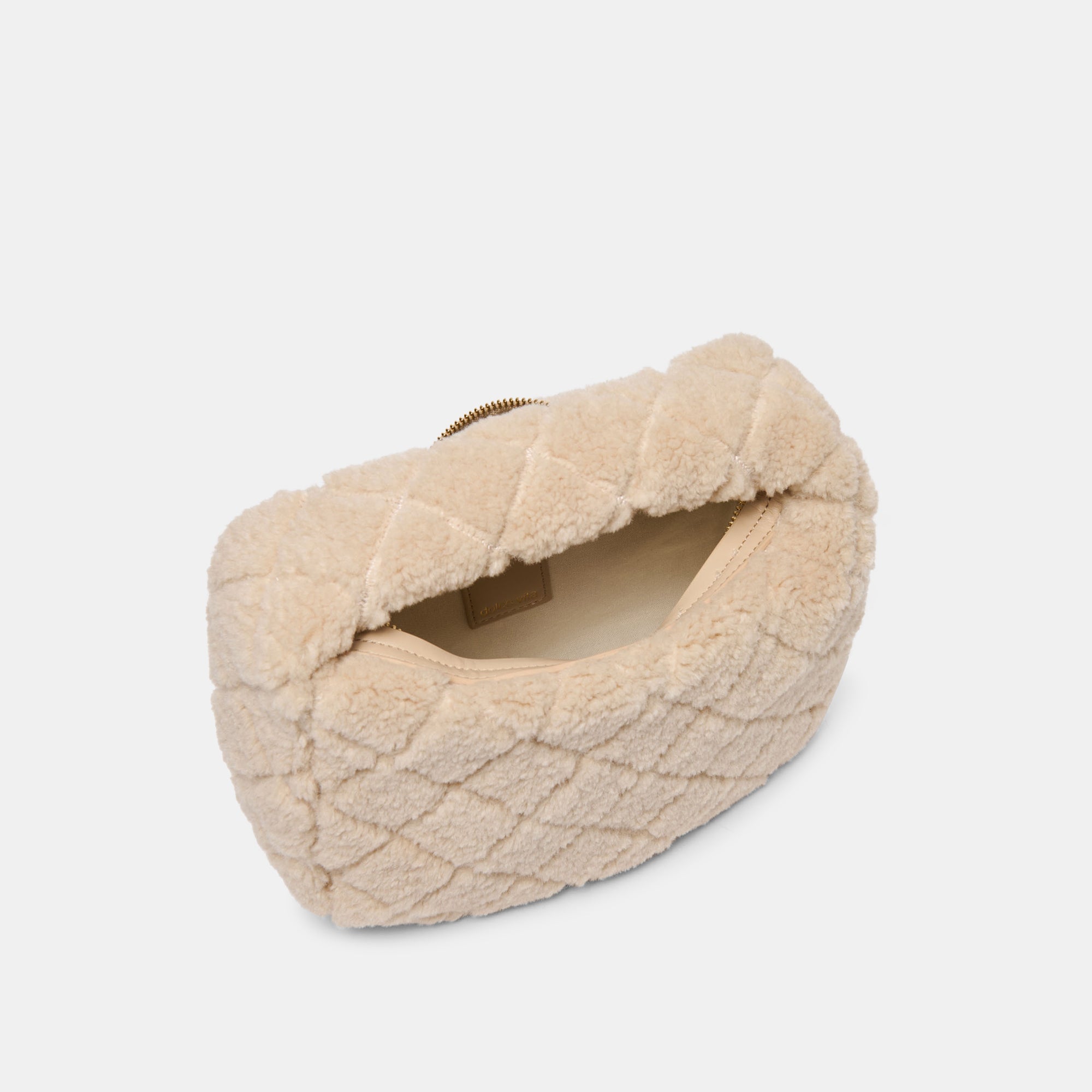 FRANKIE HANDBAG NATURAL PLUSH - Image 3