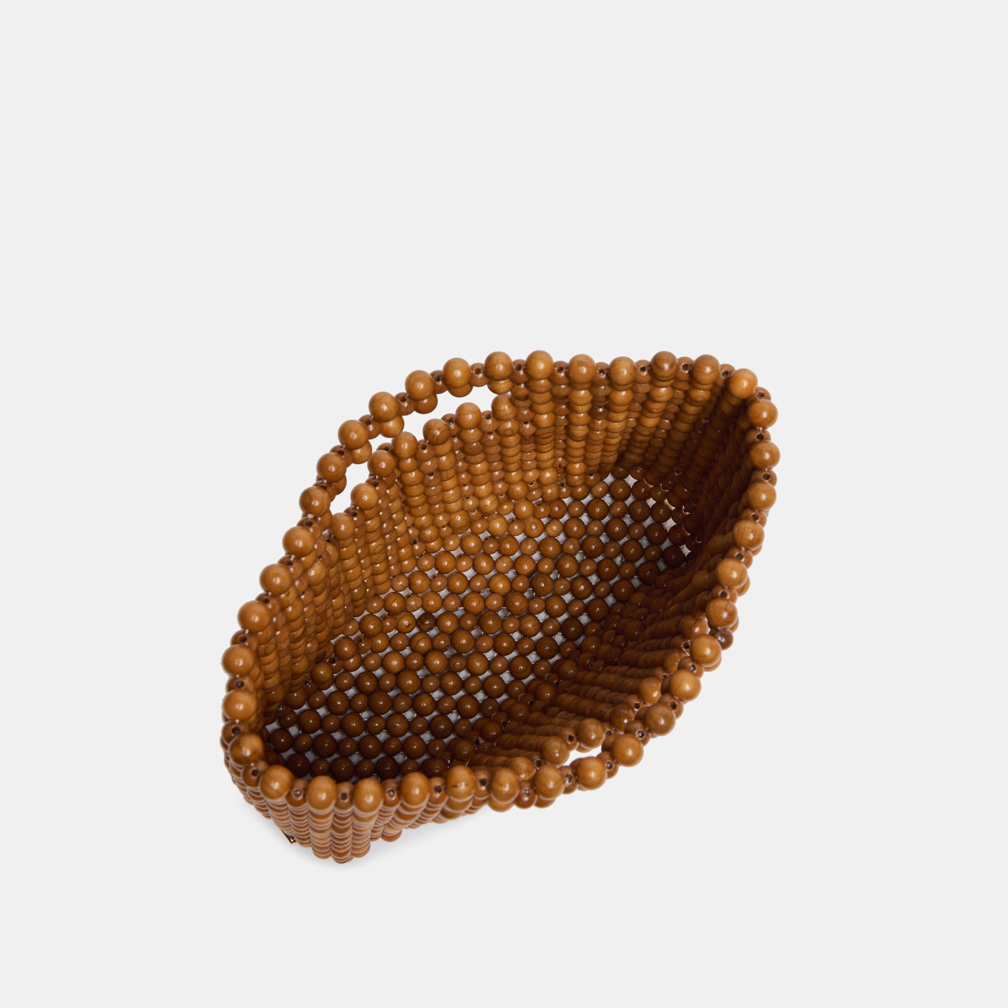 LINZY HANDBAG NATURAL WOOD - Image 5