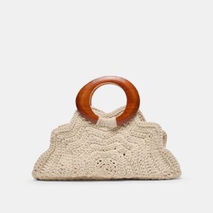 MAREN HANDBAG IVORY CROCHET