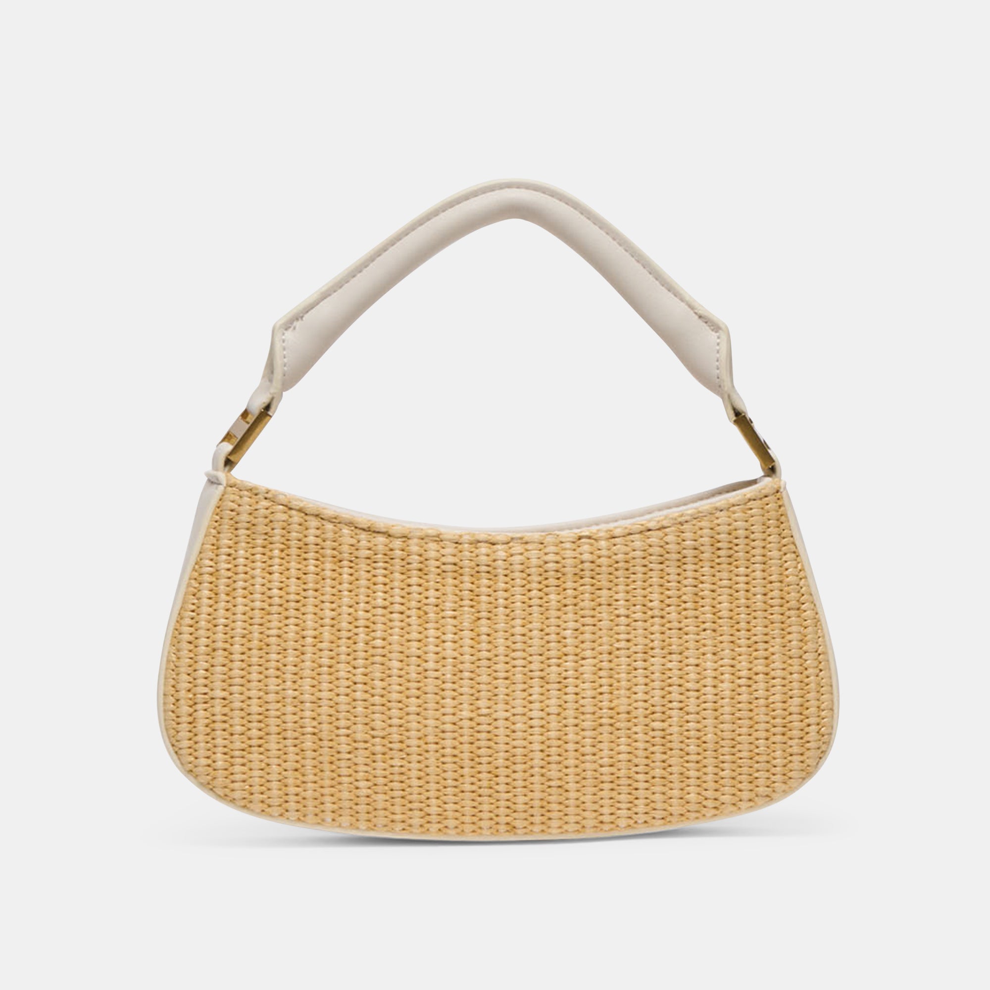 NUALA RAFFIA HANDBAG WHITE STELLA - Image 4