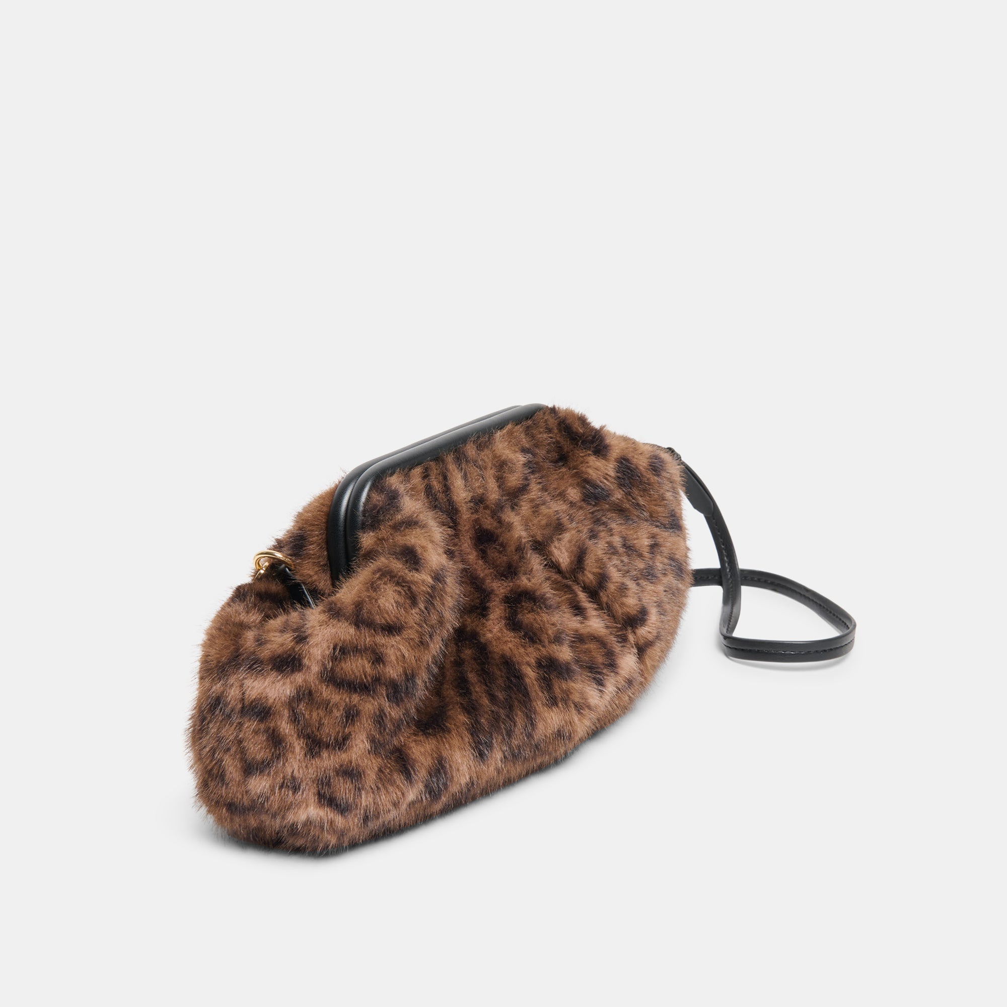 RAMONA CLUTCH LEOPARD PLUSH - Image 4