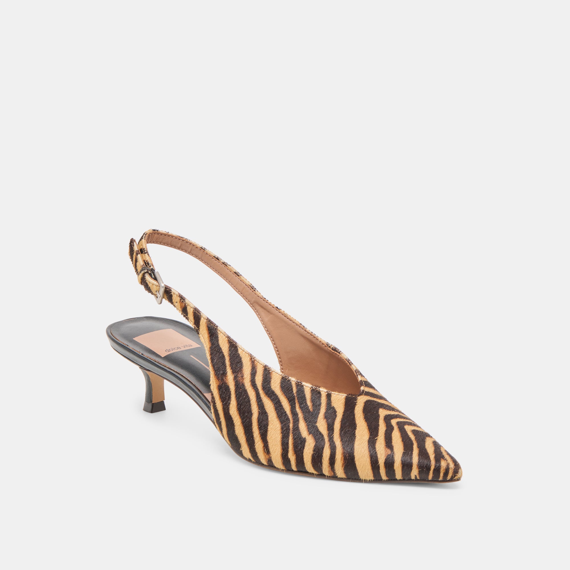 ALENNA HEELS TIGER CALF HAIR - Image 3