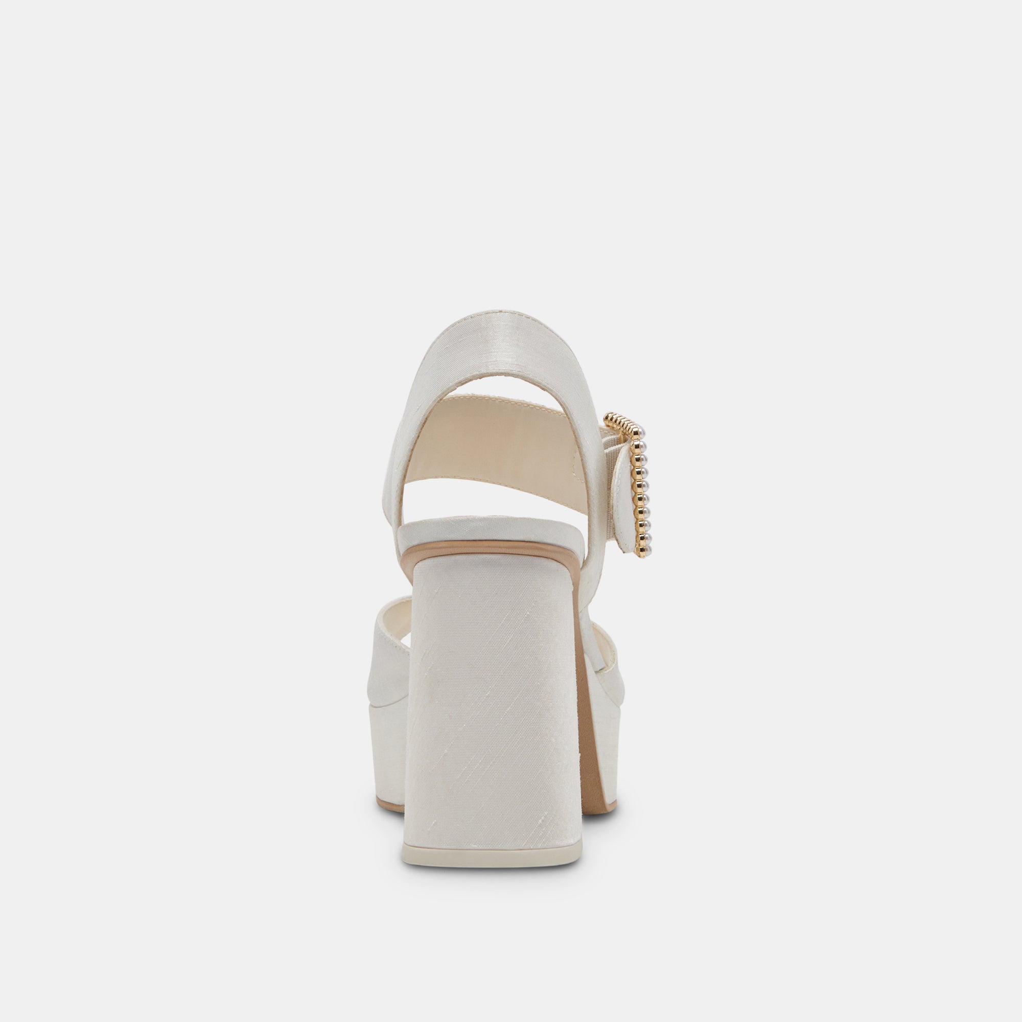 BOBBY PEARL HEELS WHITE PEARLS - Image 12