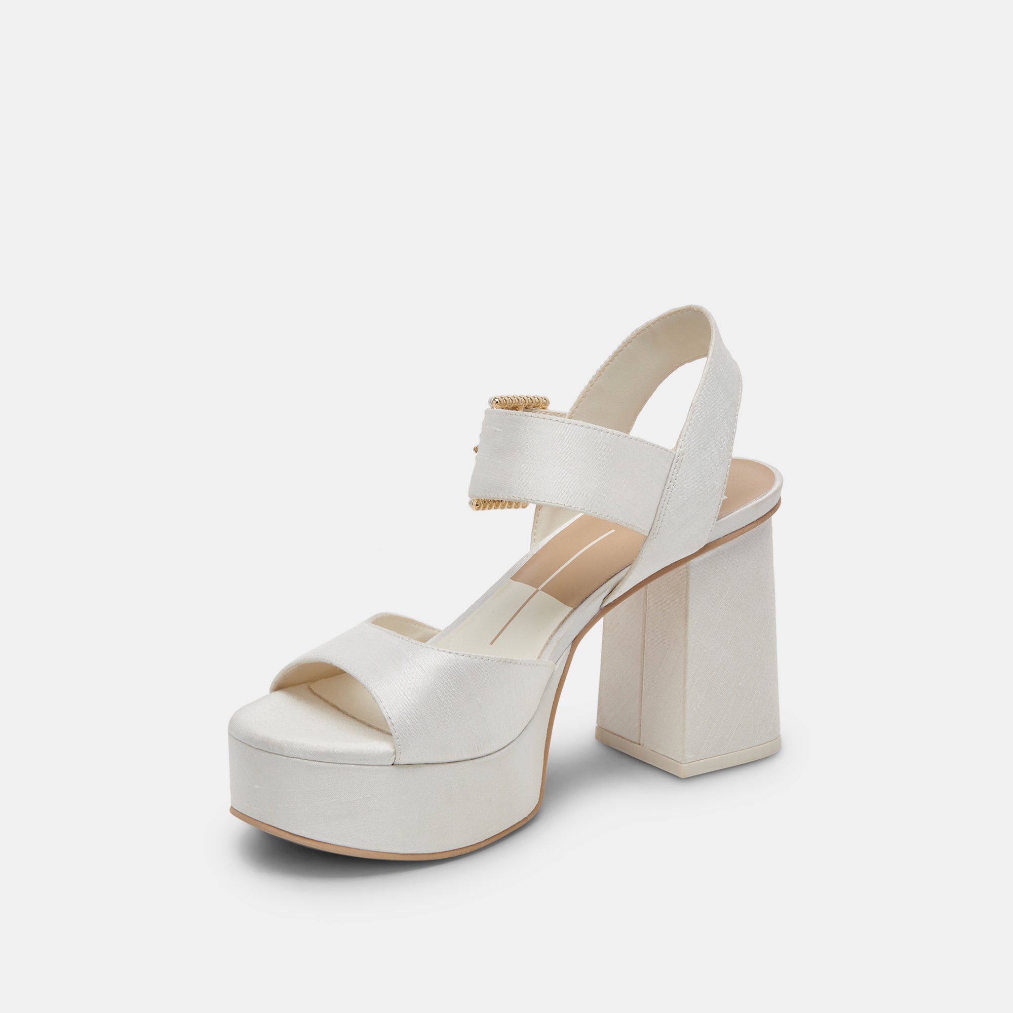 BOBBY PEARL HEELS WHITE PEARLS - Image 9