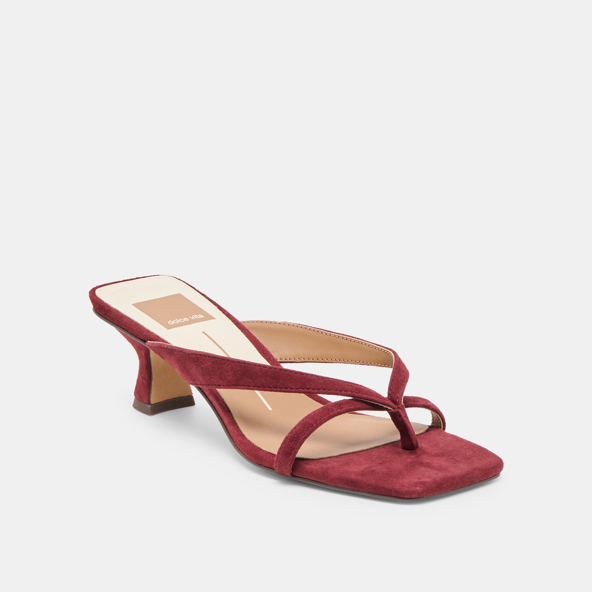BREVEL HEELS OXBLOOD SUEDE - Image 3