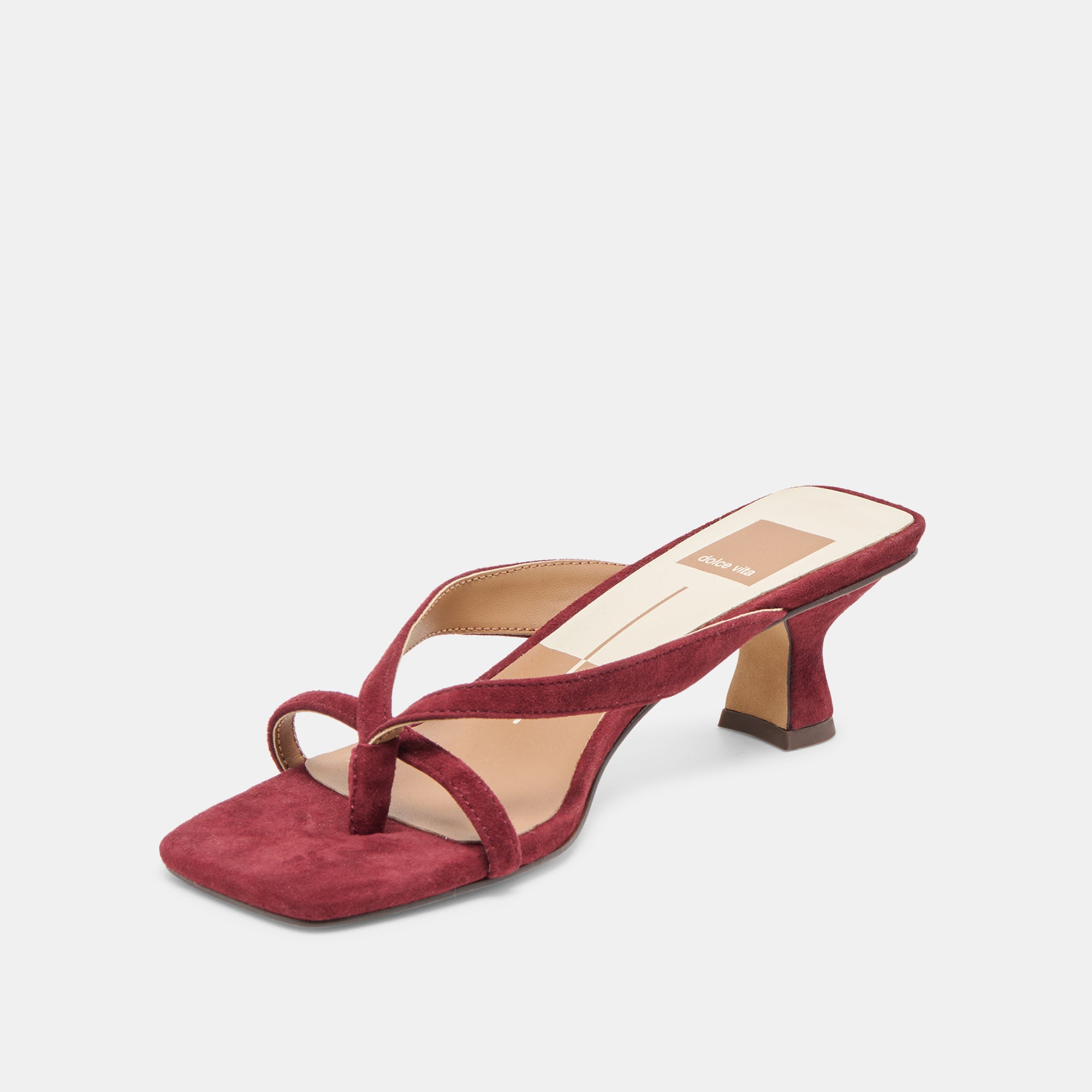 BREVEL HEELS OXBLOOD SUEDE - Image 7