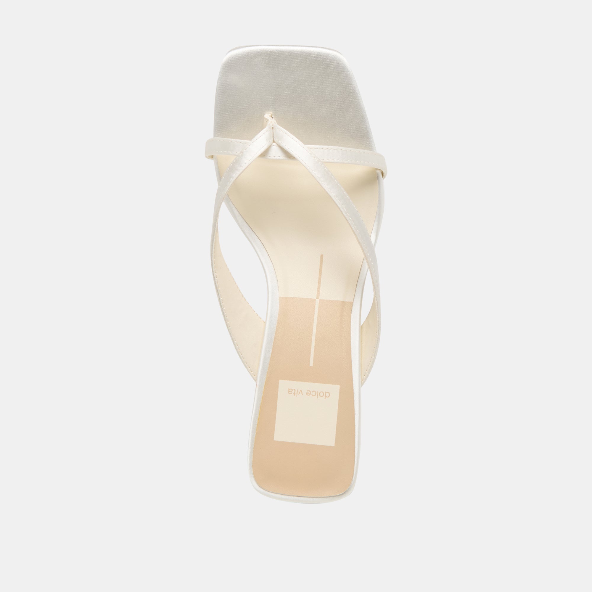 BREVEL HEELS TRUE WHITE SATIN - Image 12