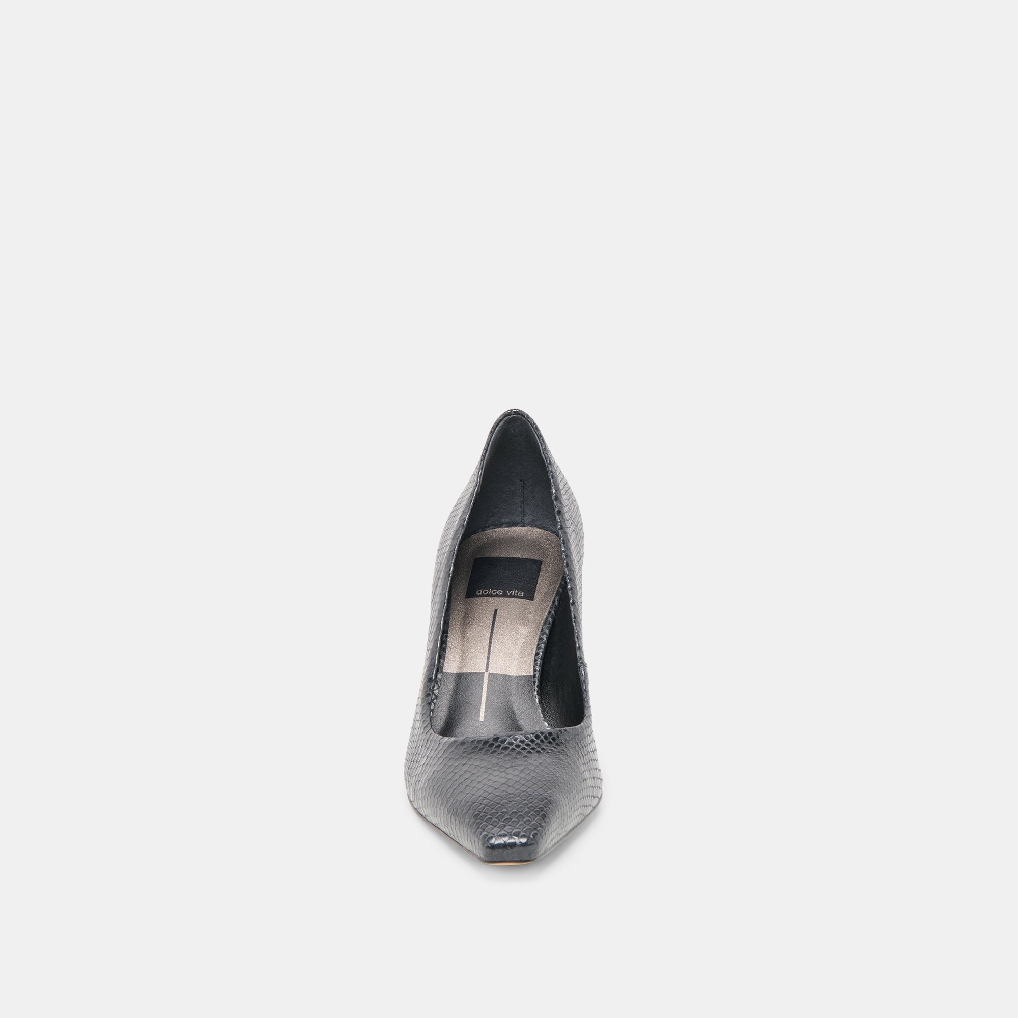 BRIONA HEELS ONYX EMBOSSED LEATHER - Image 9