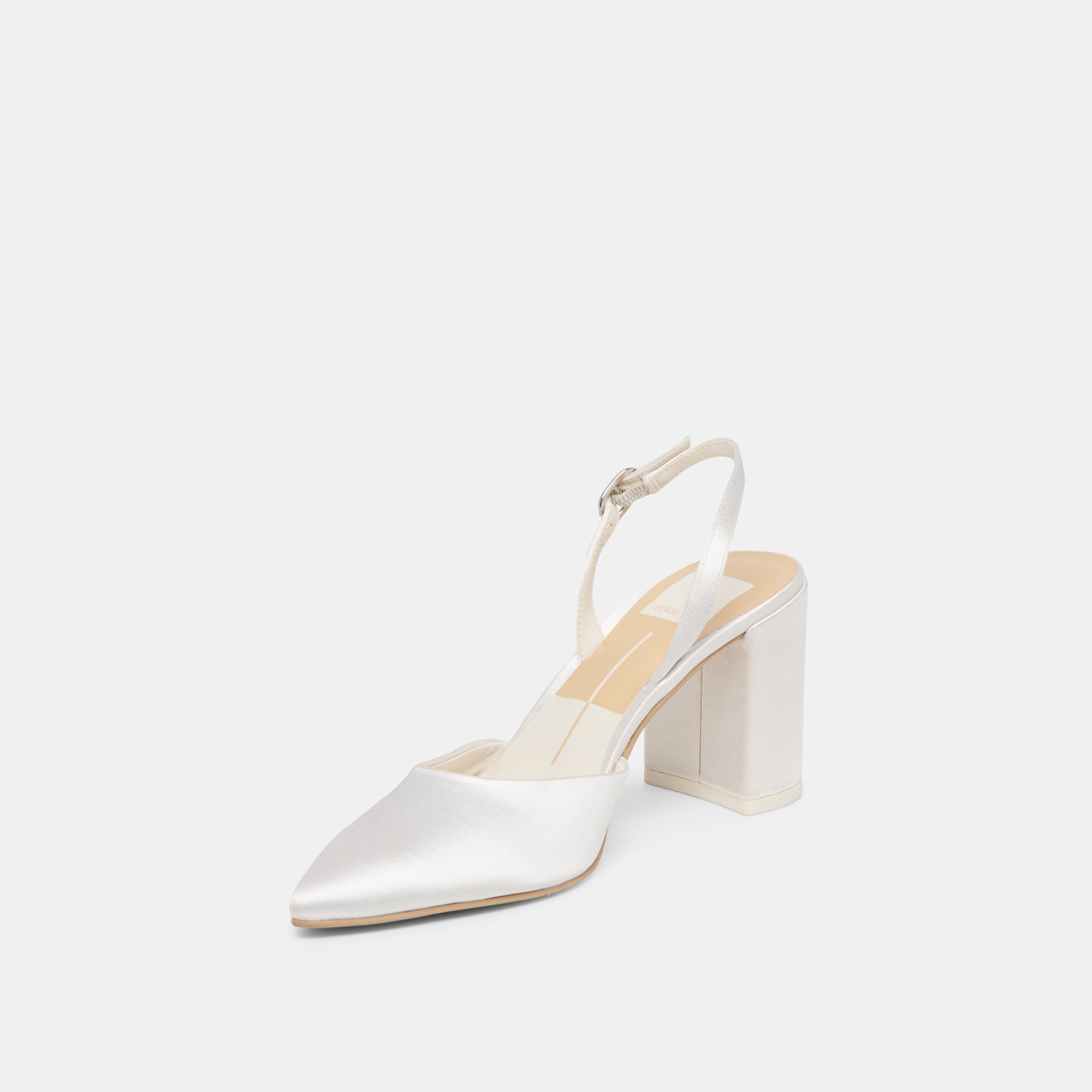CAREL HIGH HEELS TRUE WHITE SATIN - Image 6