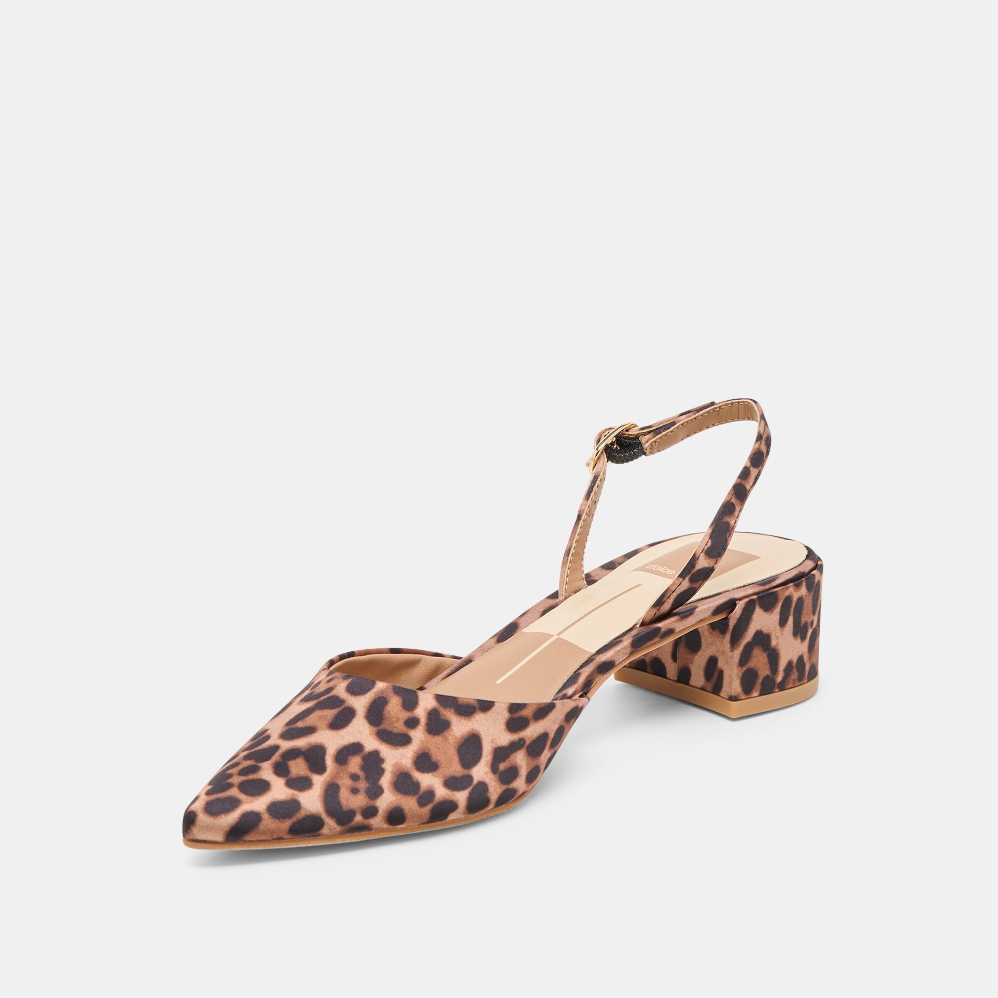 CAREL HEELS DK LEOPARD SATIN - Image 5
