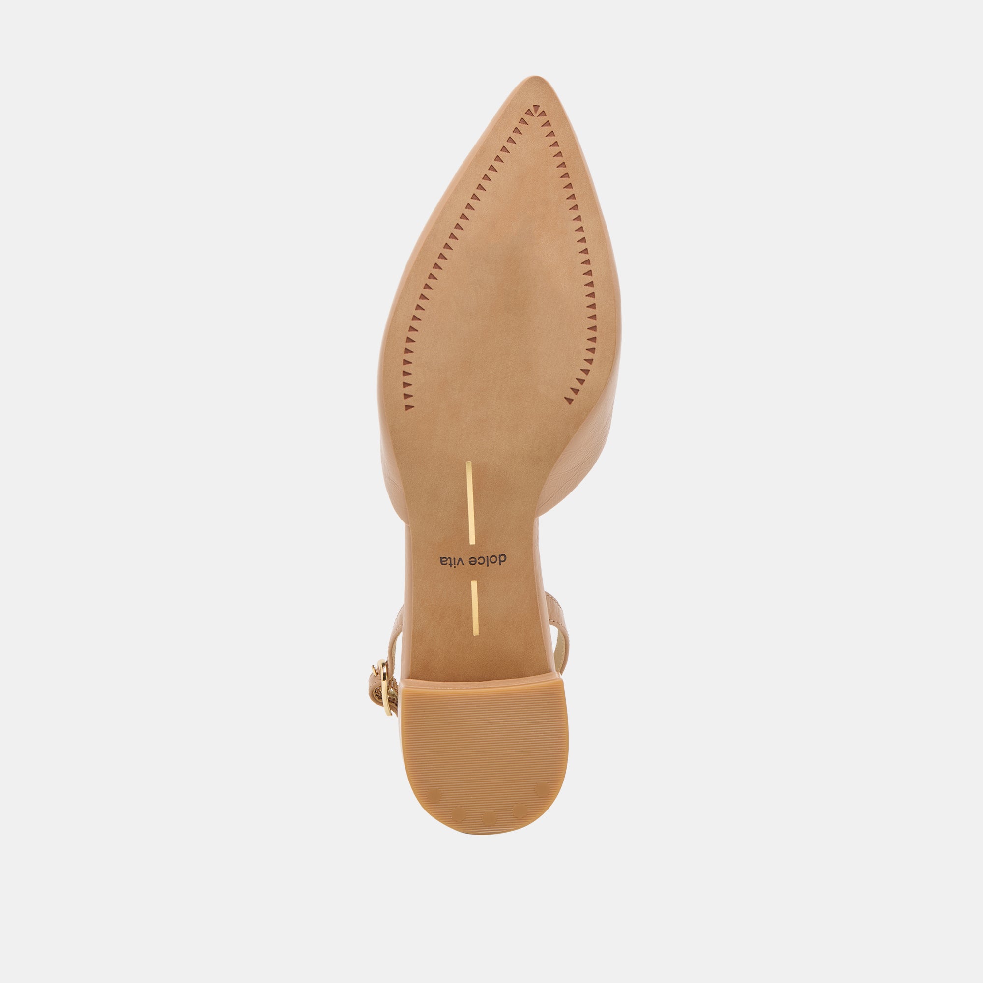 CAREL HEELS LT TAN CRINKLE PATENT LEATHER - Image 9
