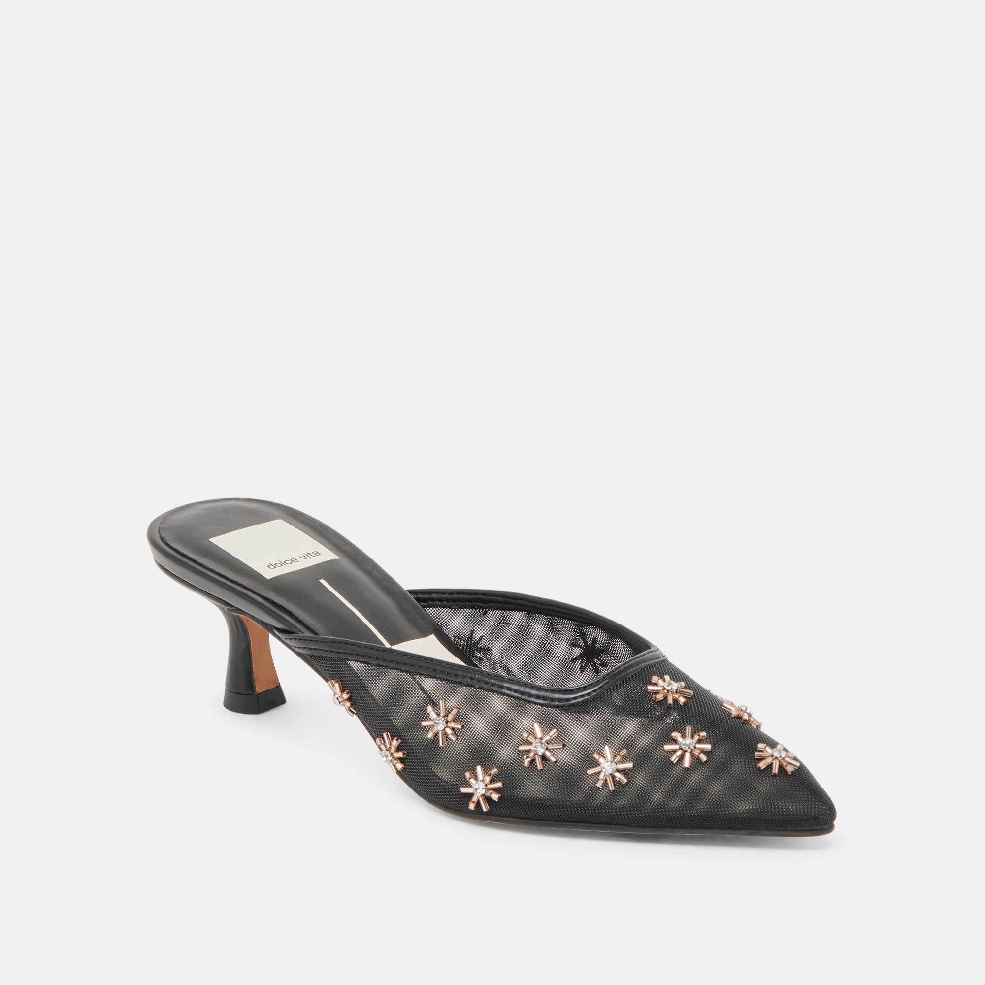 CLARA HEELS BLACK MESH - Image 3