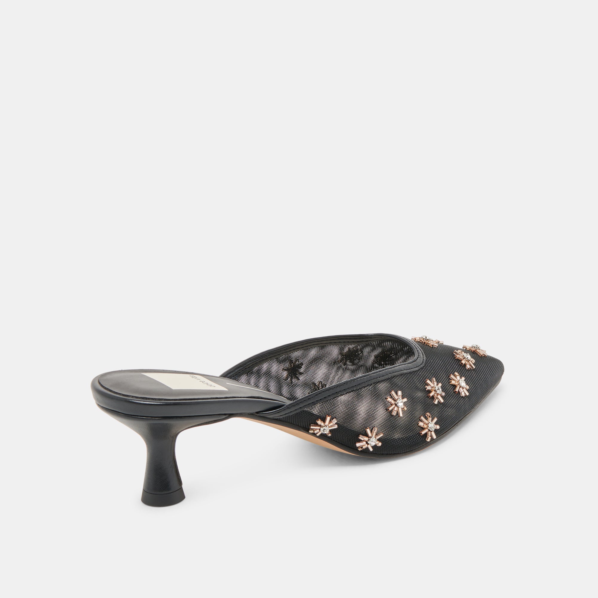 CLARA HEELS BLACK MESH - Image 5