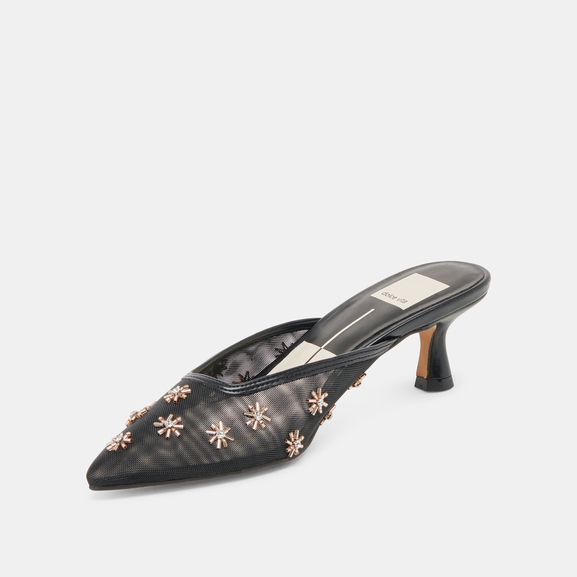 CLARA HEELS BLACK MESH - Image 6