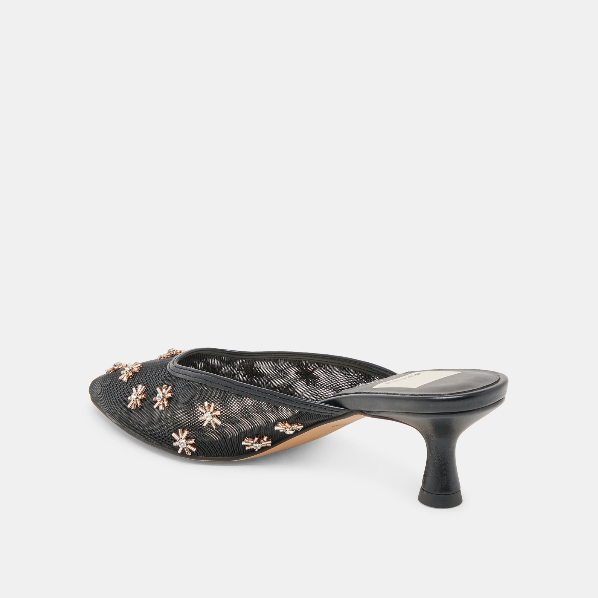 CLARA HEELS BLACK MESH - Image 7