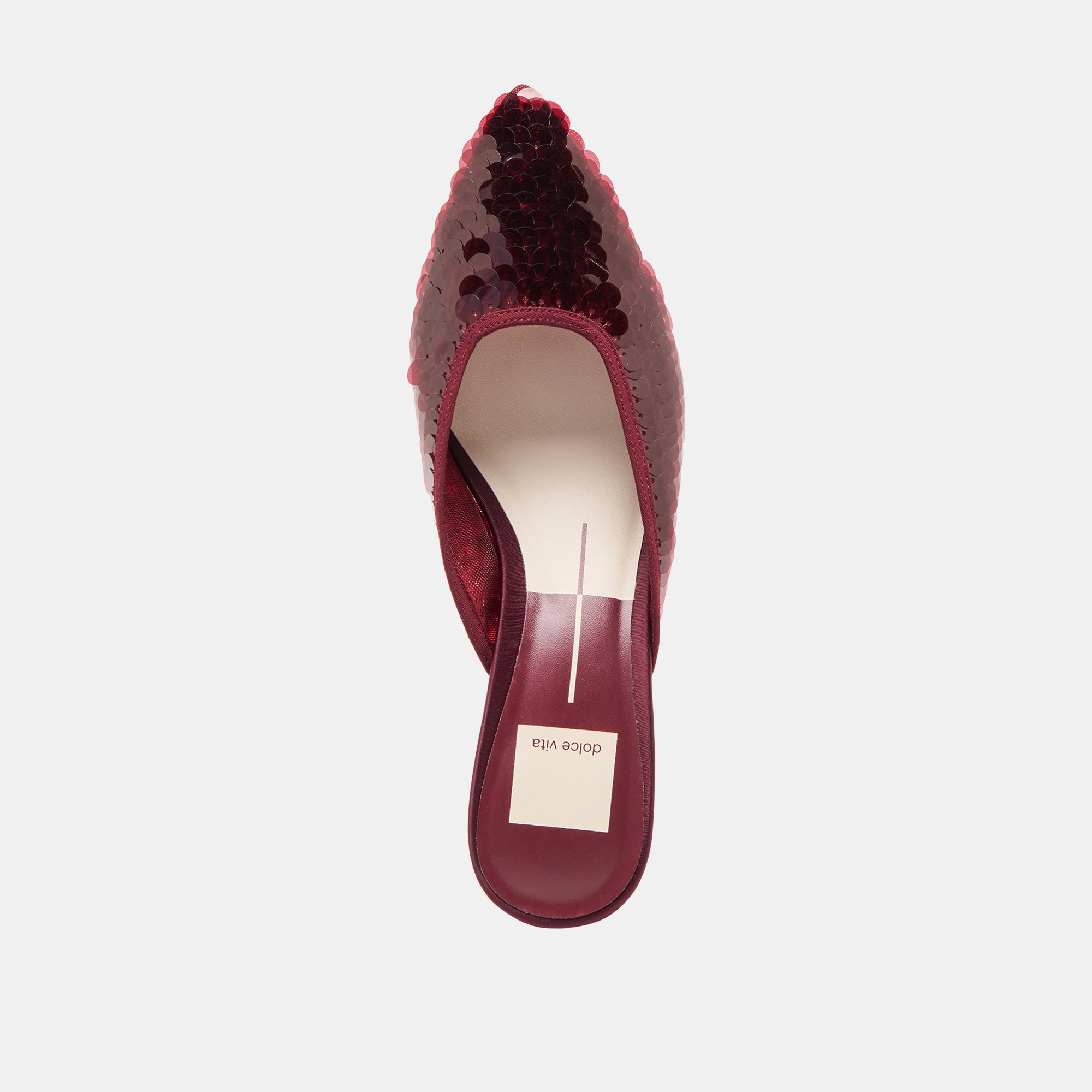 CLEO SEQUIN HEELS CRANBERRY SEQUIN - Image 10
