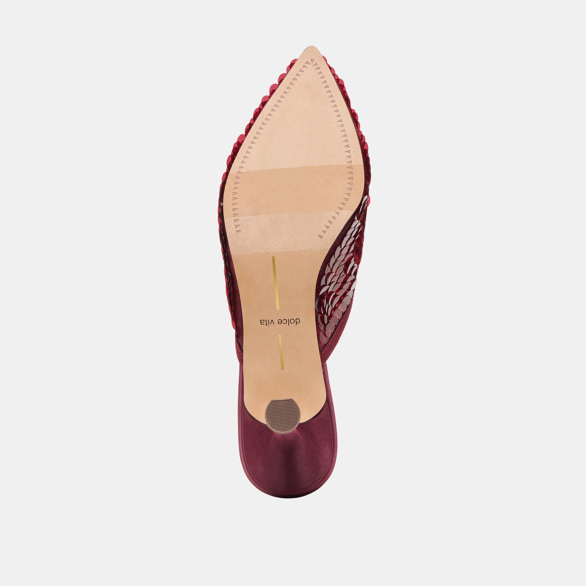 CLEO SEQUIN HEELS CRANBERRY SEQUIN - Image 11
