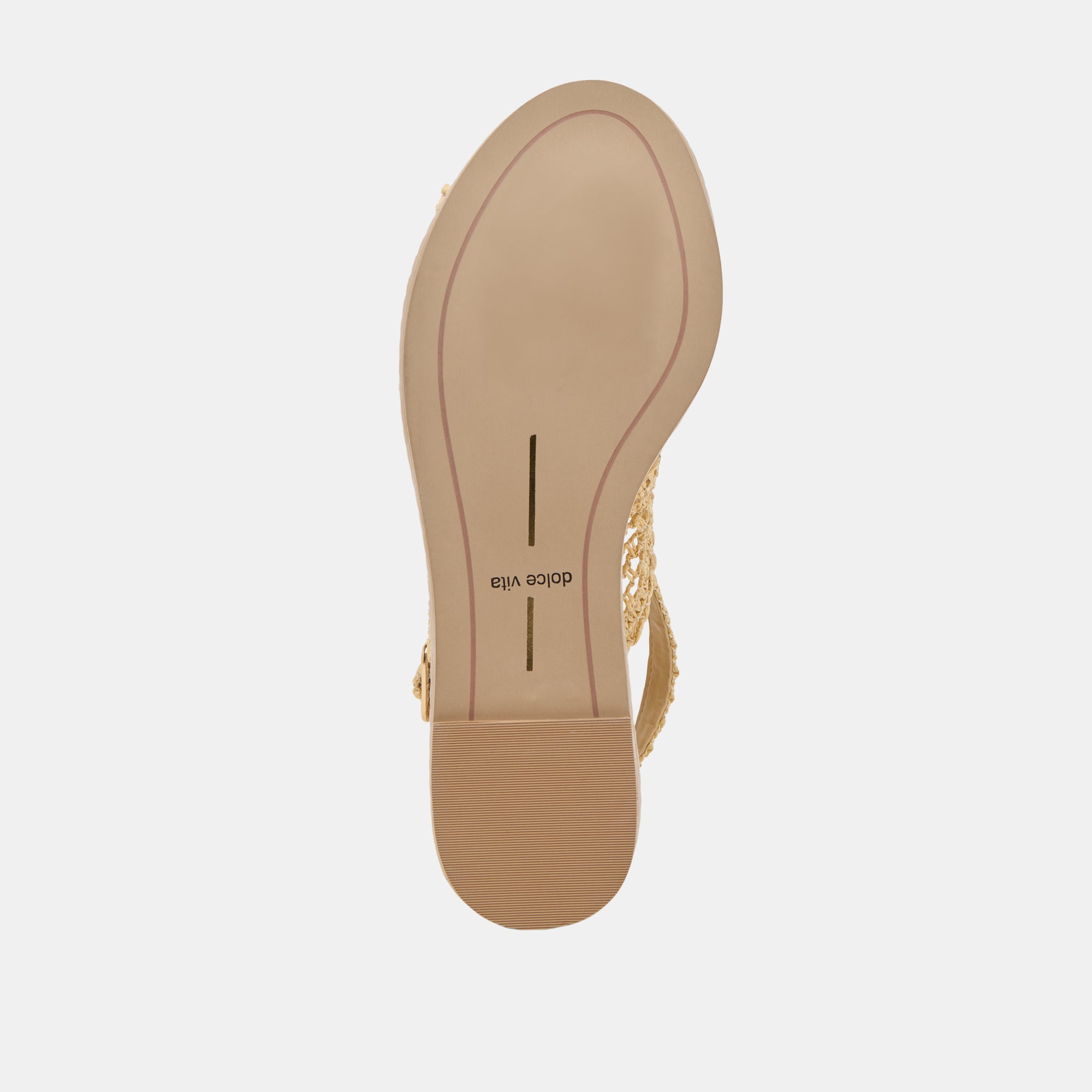 DEXLER WEDGES LT NATURAL WOVEN RAFFIA - Image 9