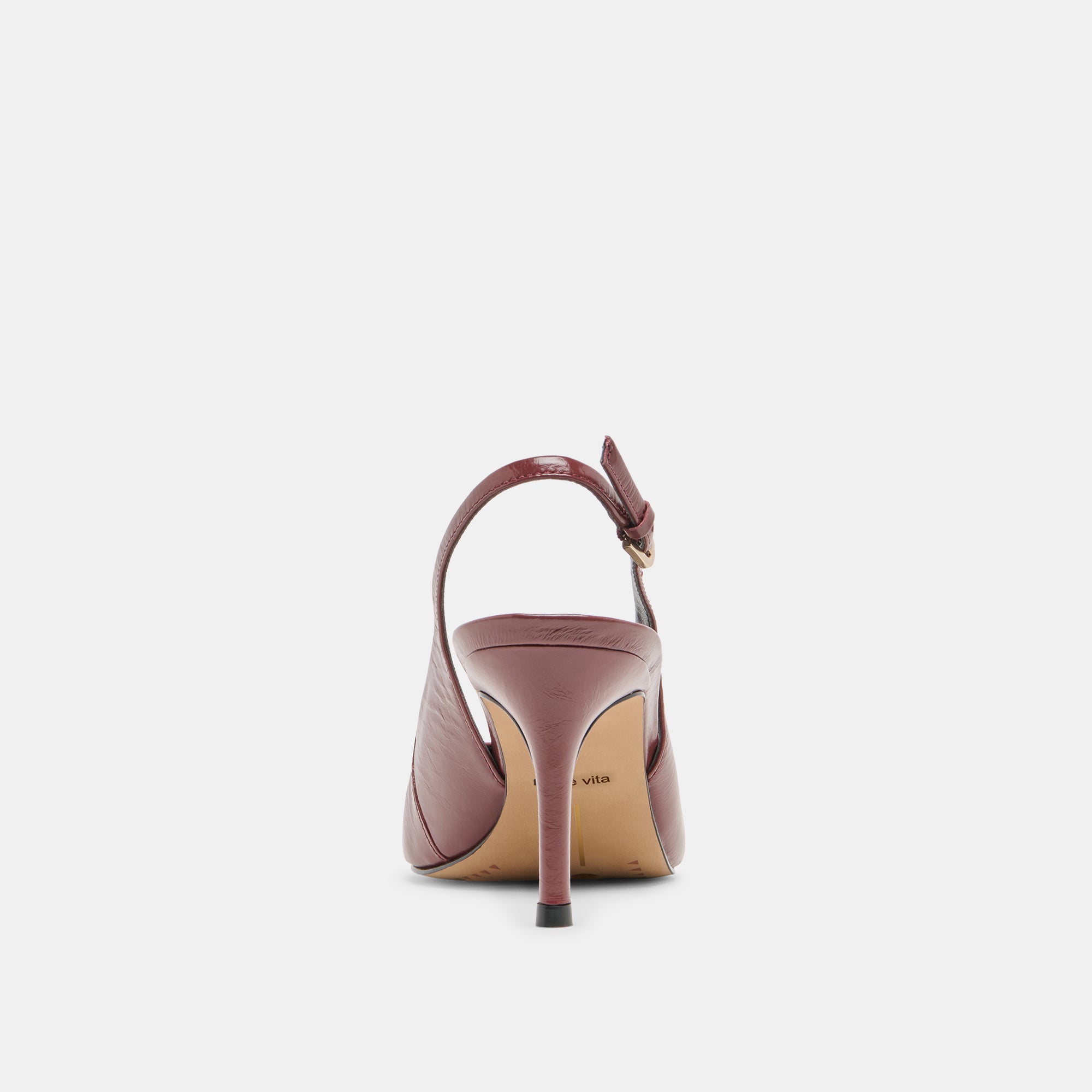 ELASI HEELS OXBLOOD CRINKLE PATENT - Image 7