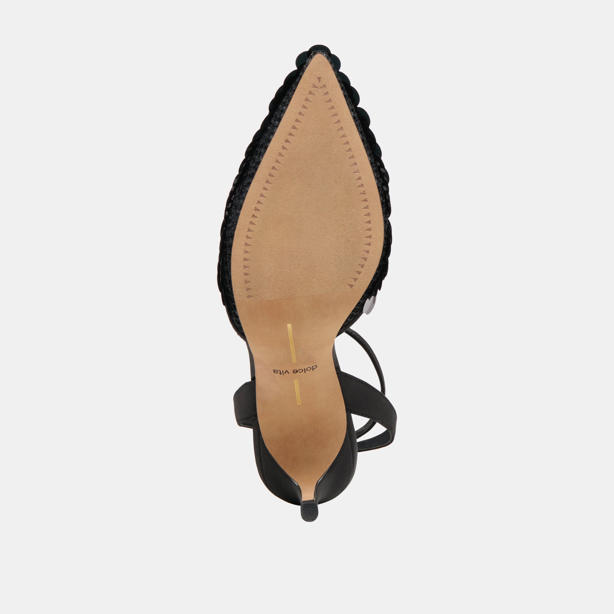 ELIZZA CONFETTI HEELS ONYX WOVEN MESH - Image 12